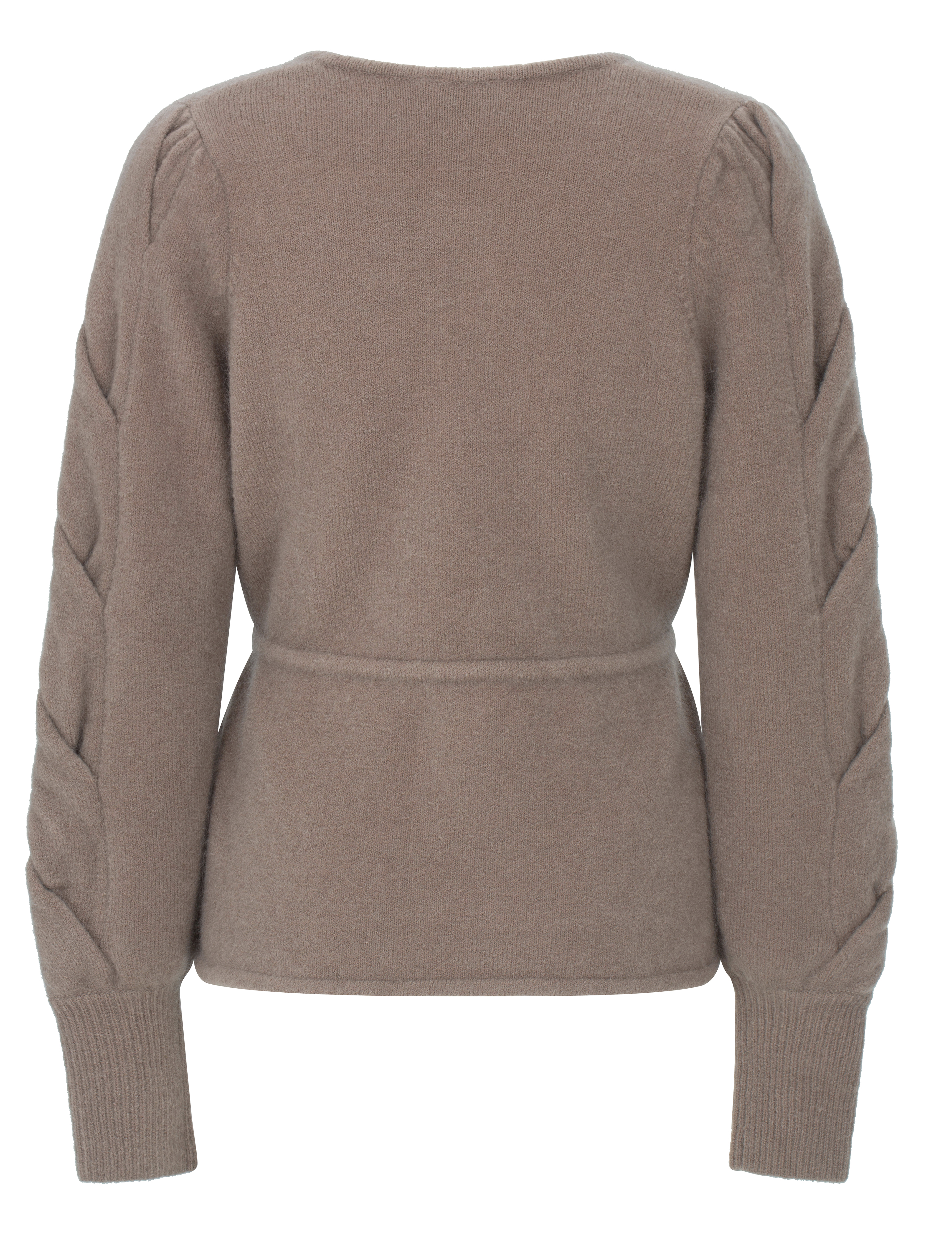 Rondane Strikket Cardigan Sand Beige