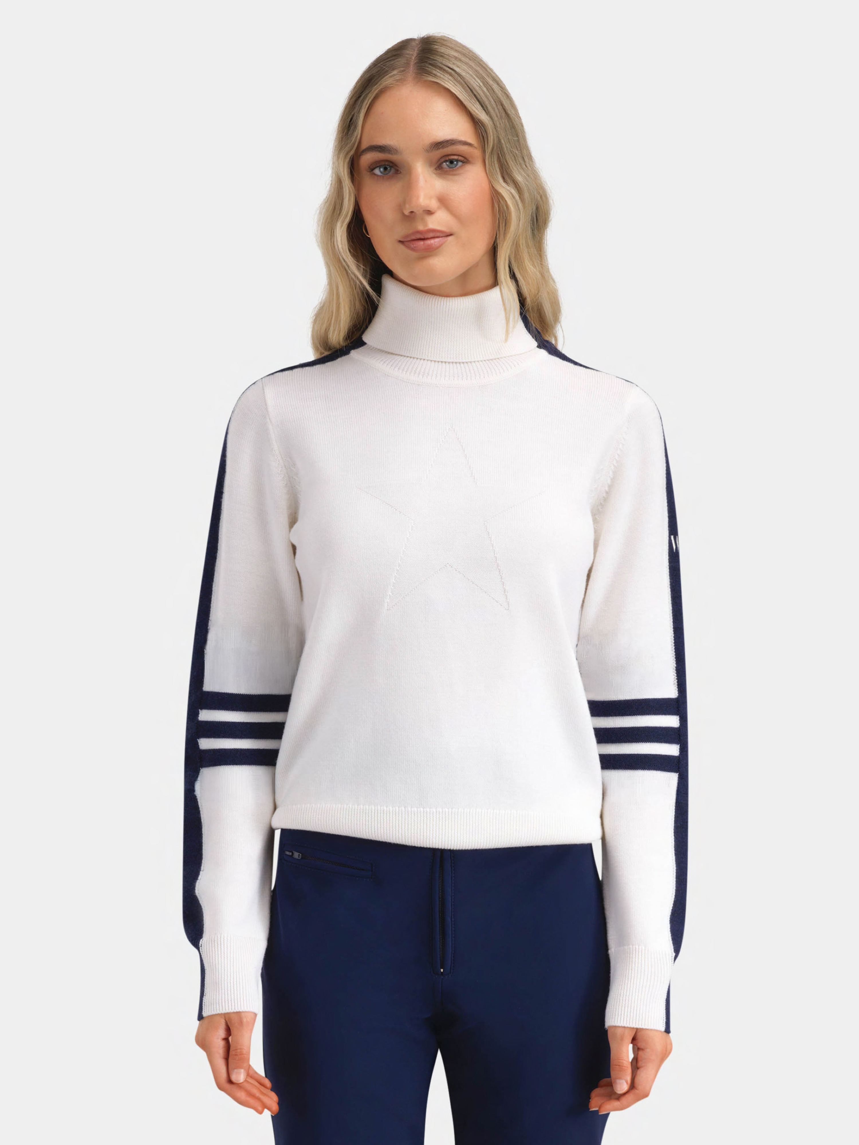 Sentraltind Wool Sweater Snow White