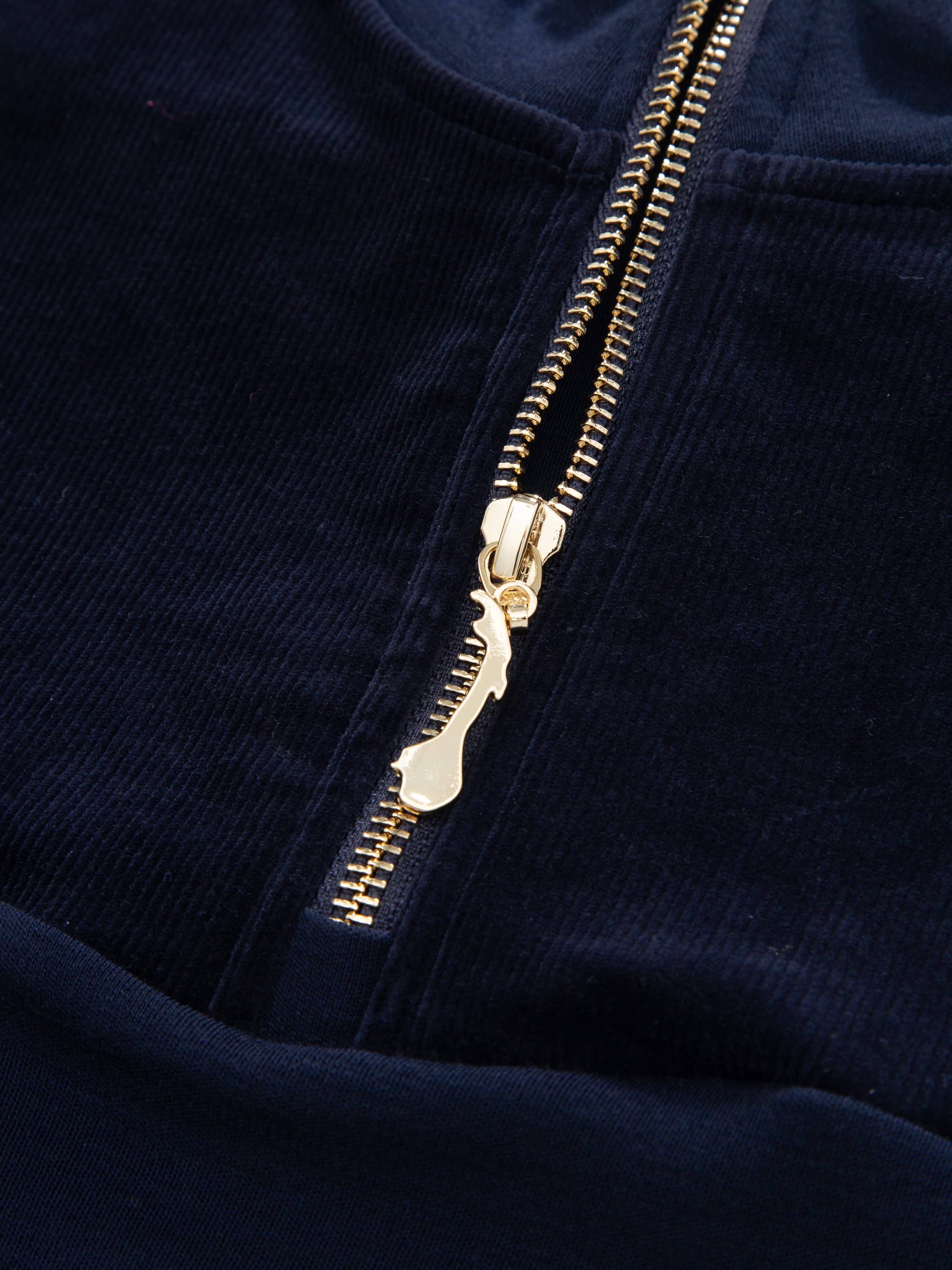 Sirdal Top Cord Woman Blue Ink