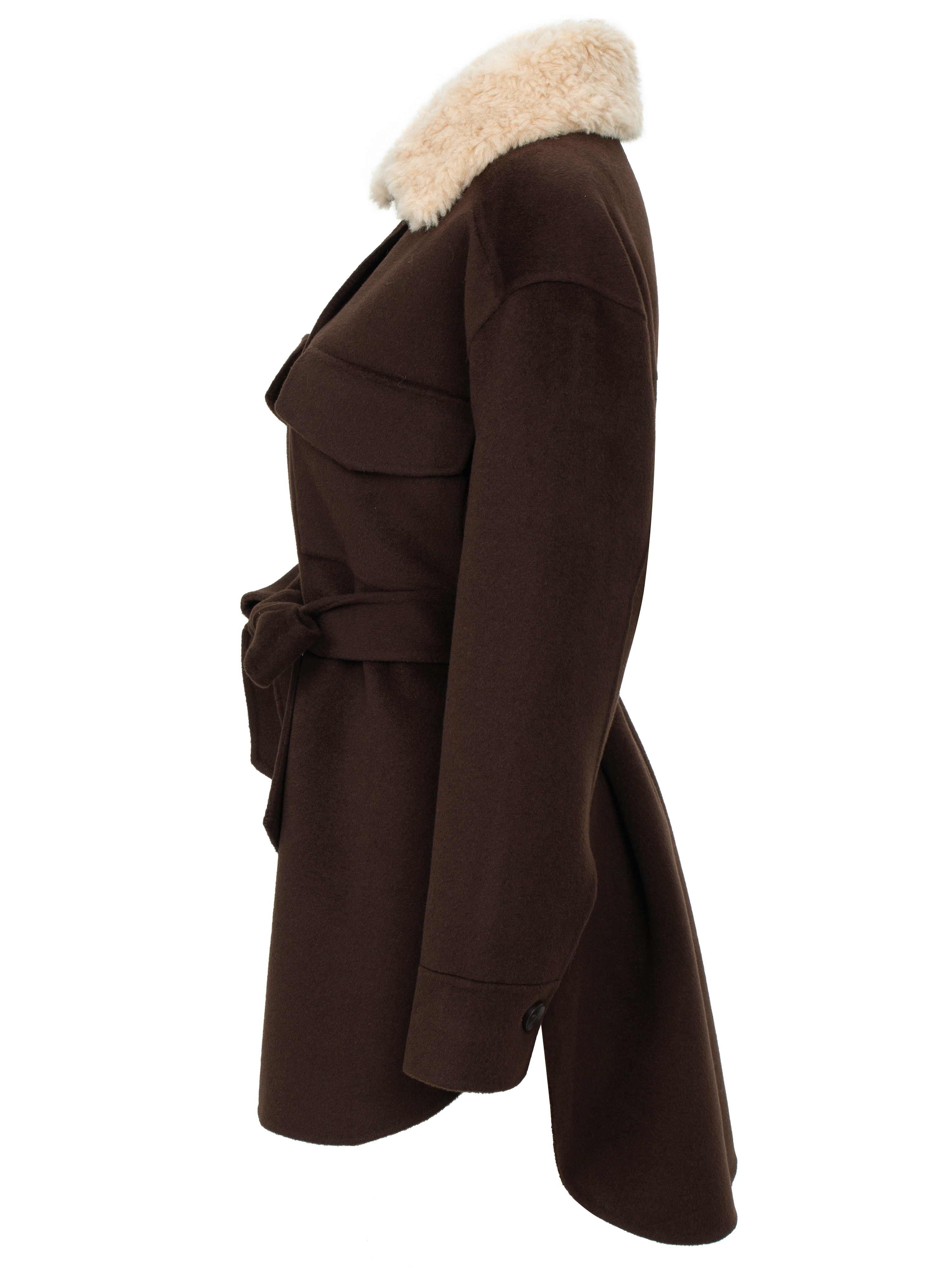 Skålatårnet Wool Jacket  Hot Fudge