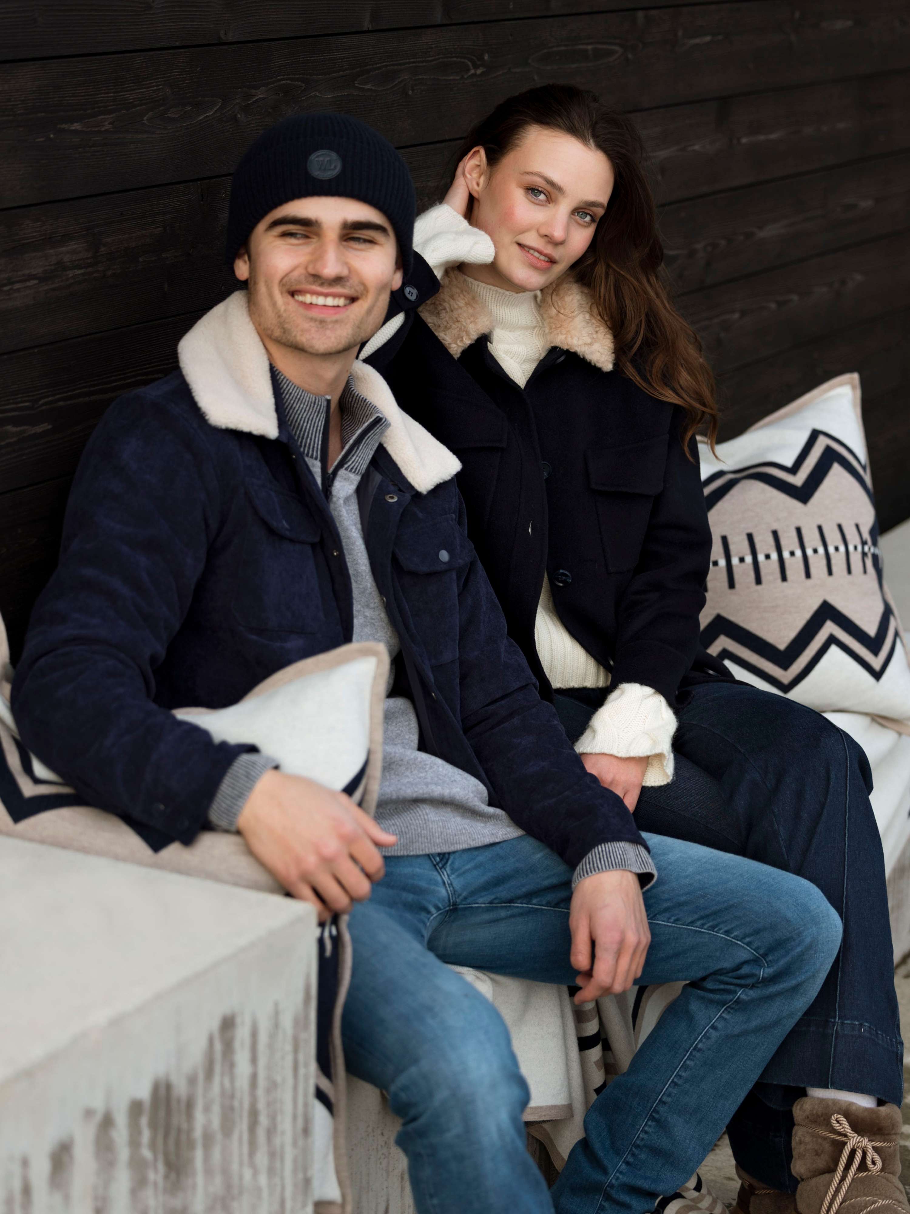 Eidselva Cord Jacket Man Dark Blue