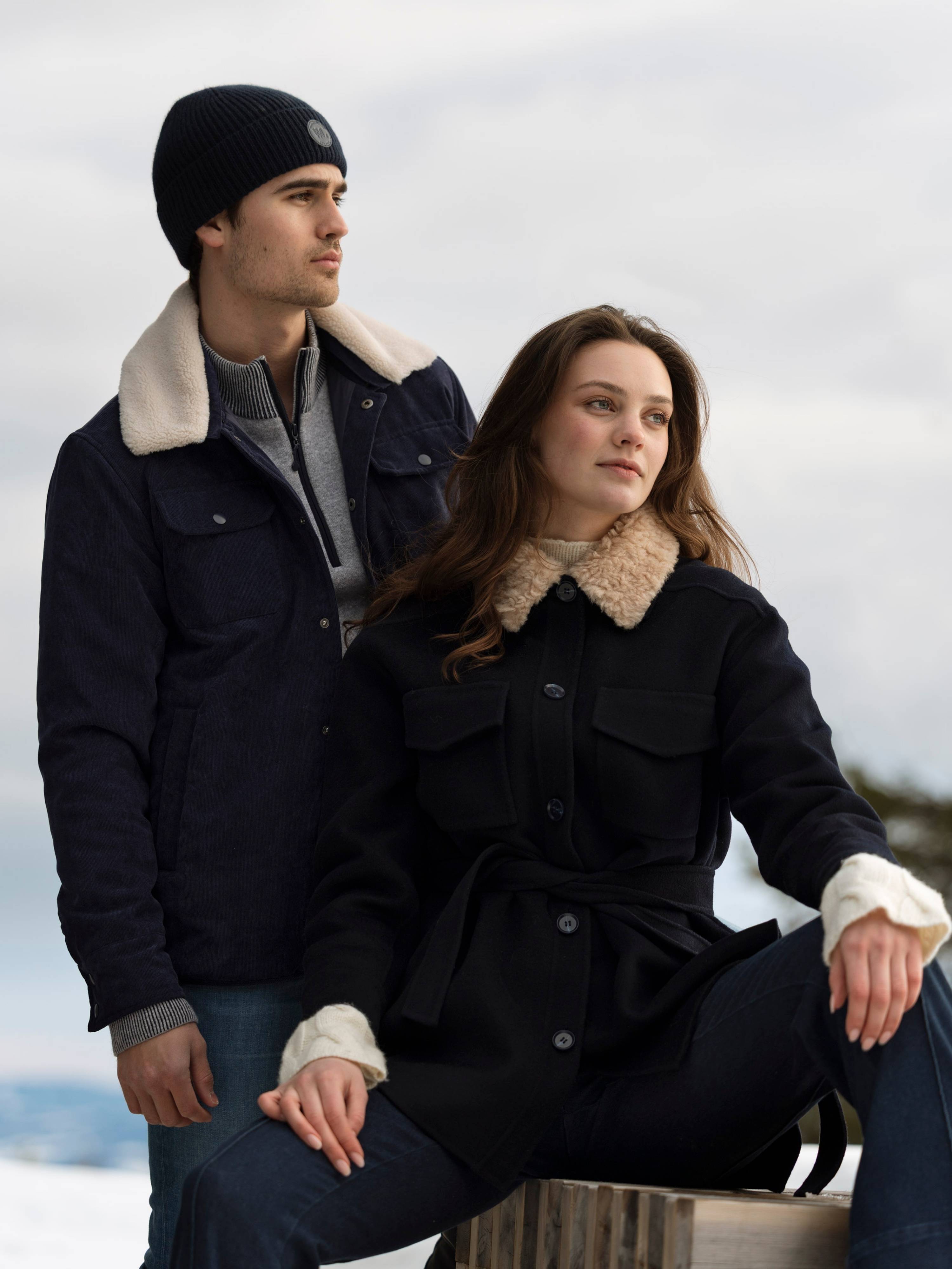 Skålatårnet Wool Jacket  Dark Blue