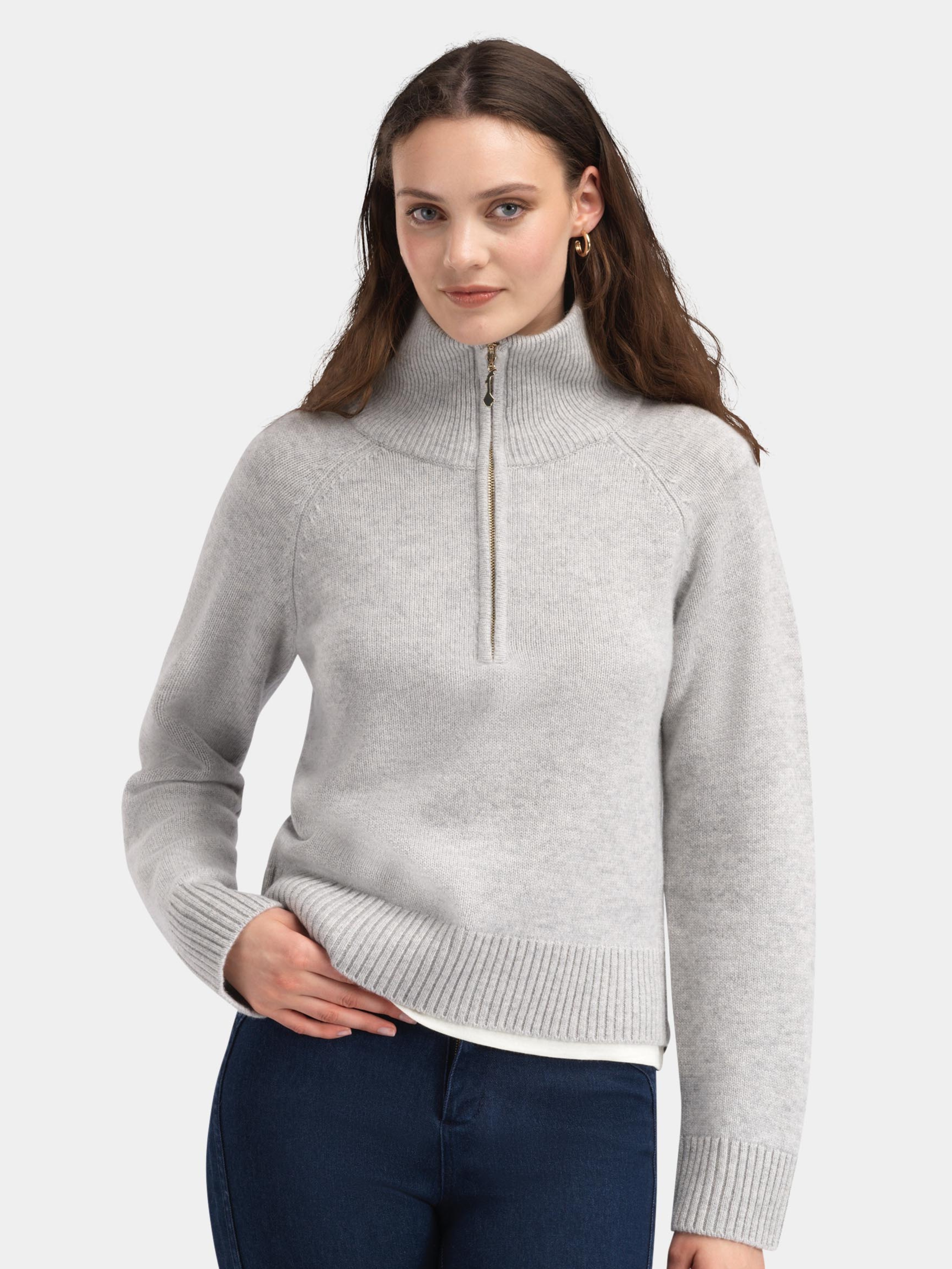 Snøheim Knitted Sweater  Grey