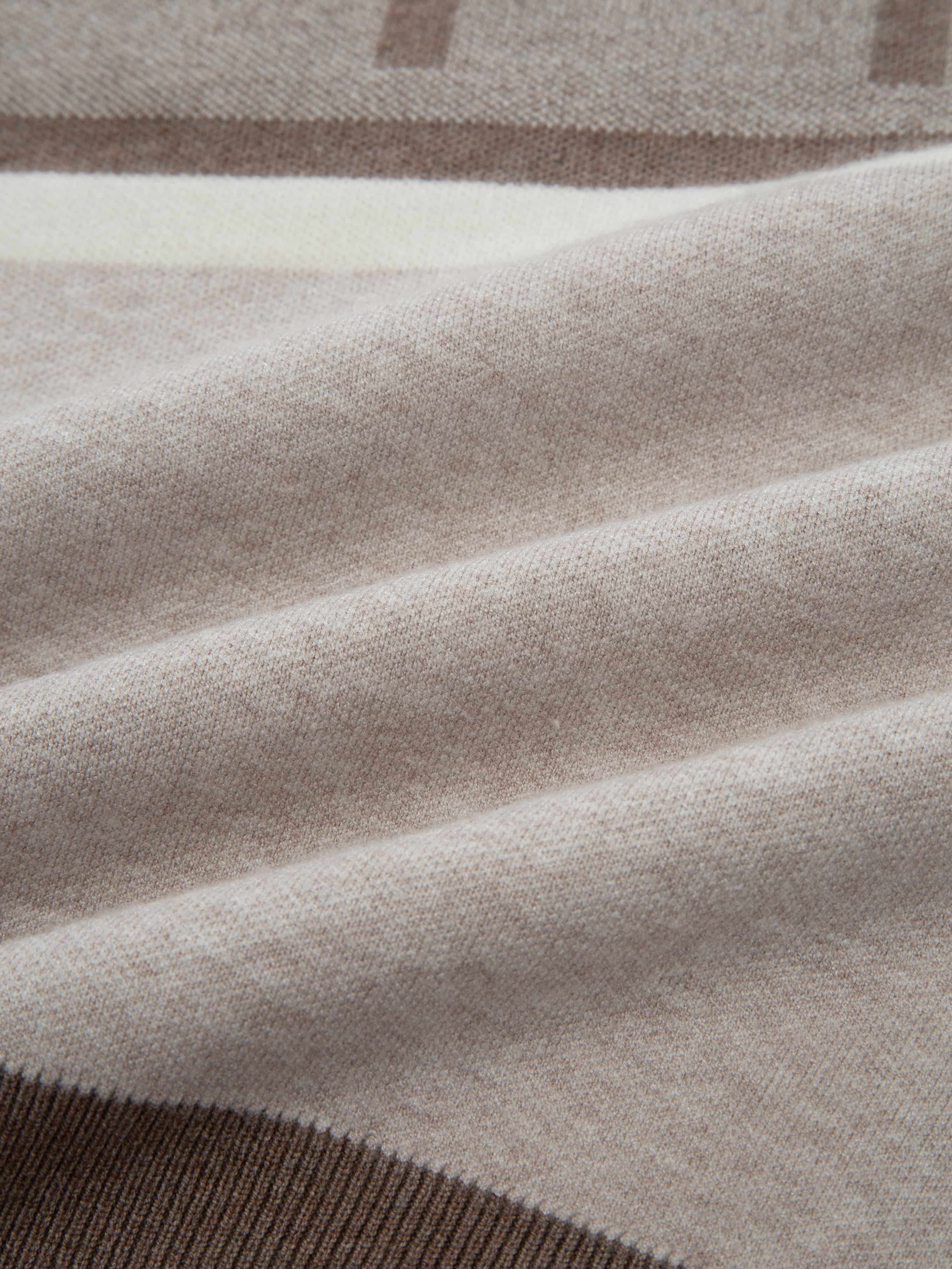 Solsidan Wool Turtleneck  Cognac