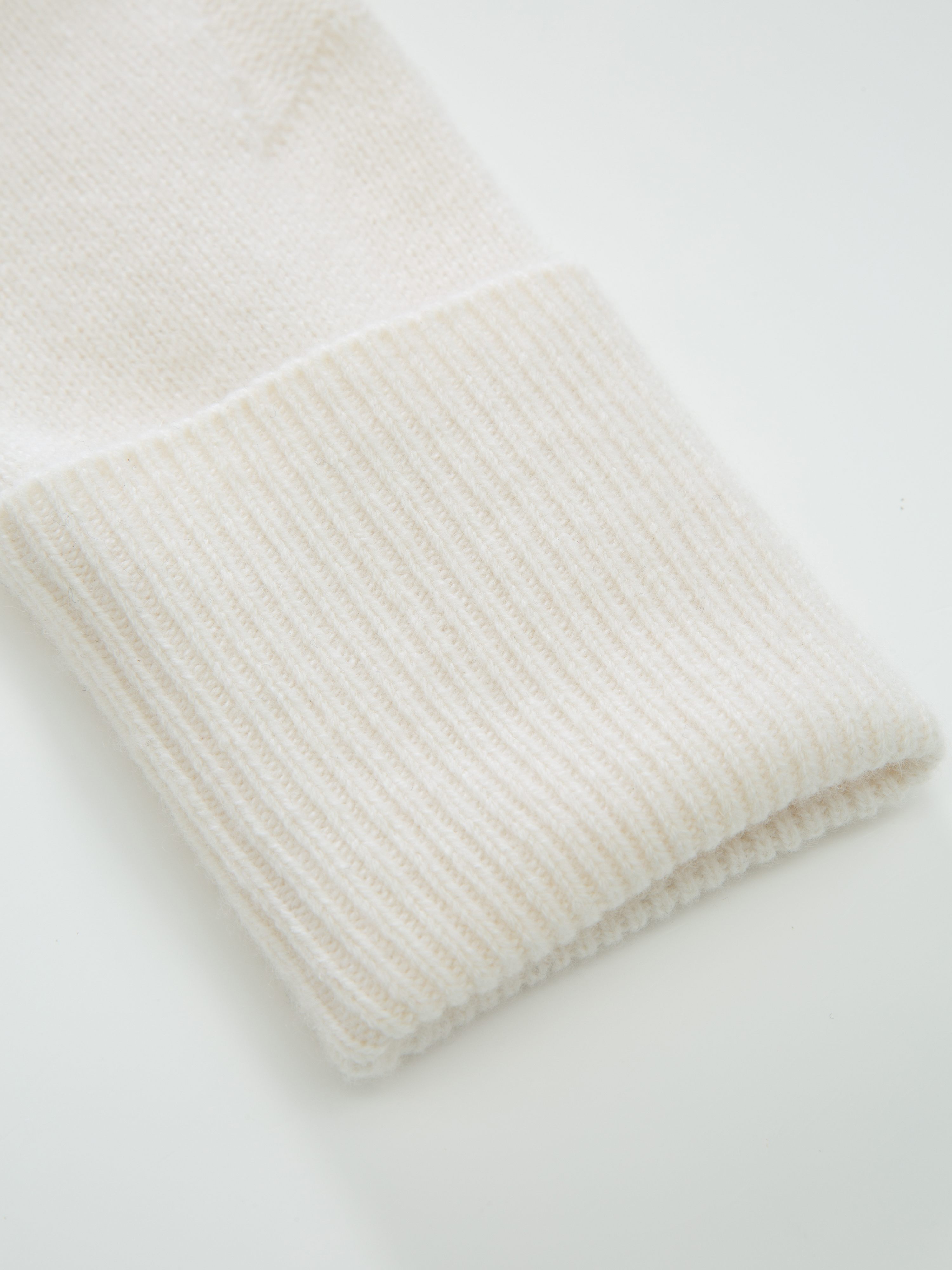 Sørtoppen Cashmere Half-zip Sweater Snow White