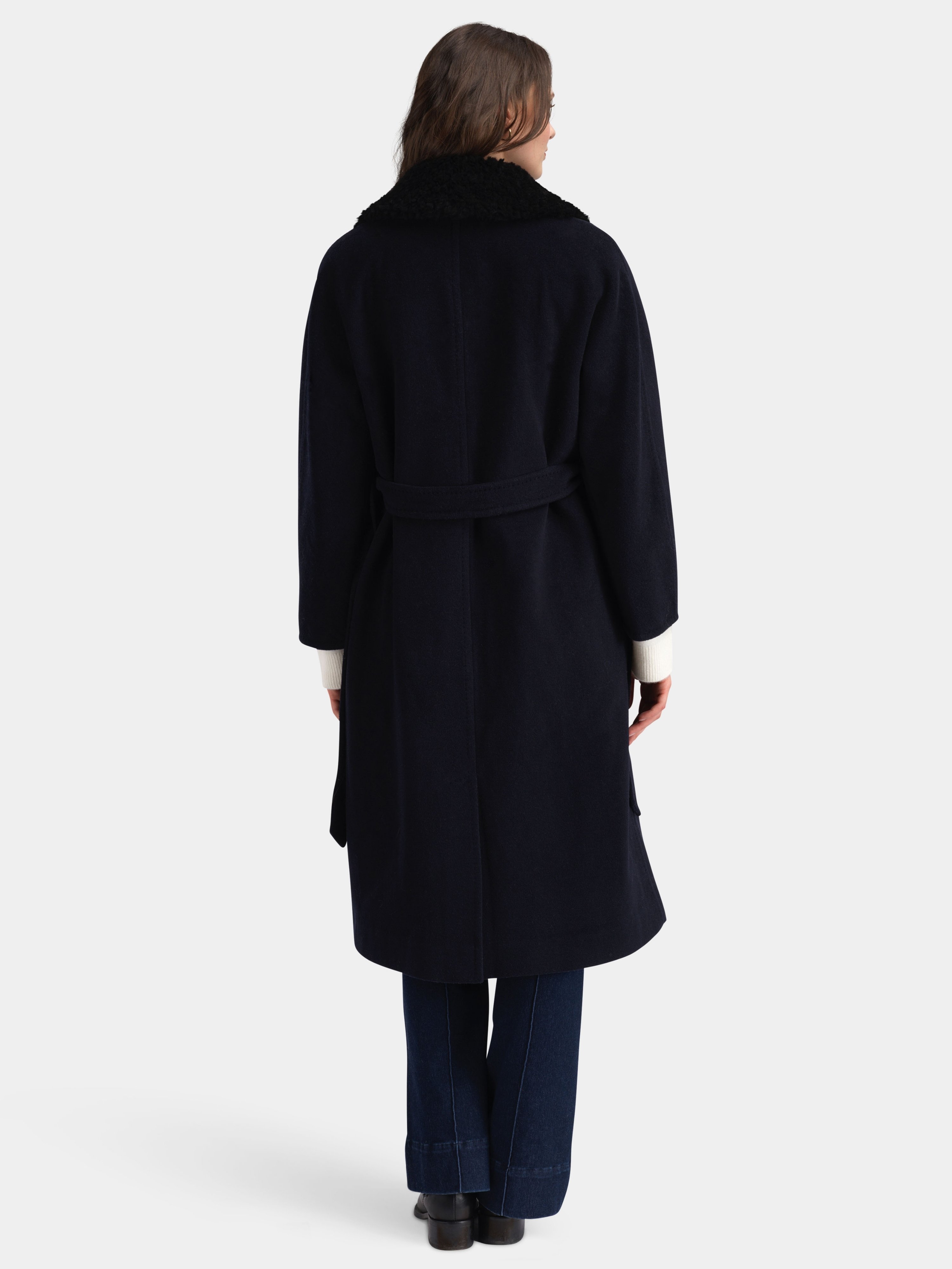 Stetind Wool Coat  Blue