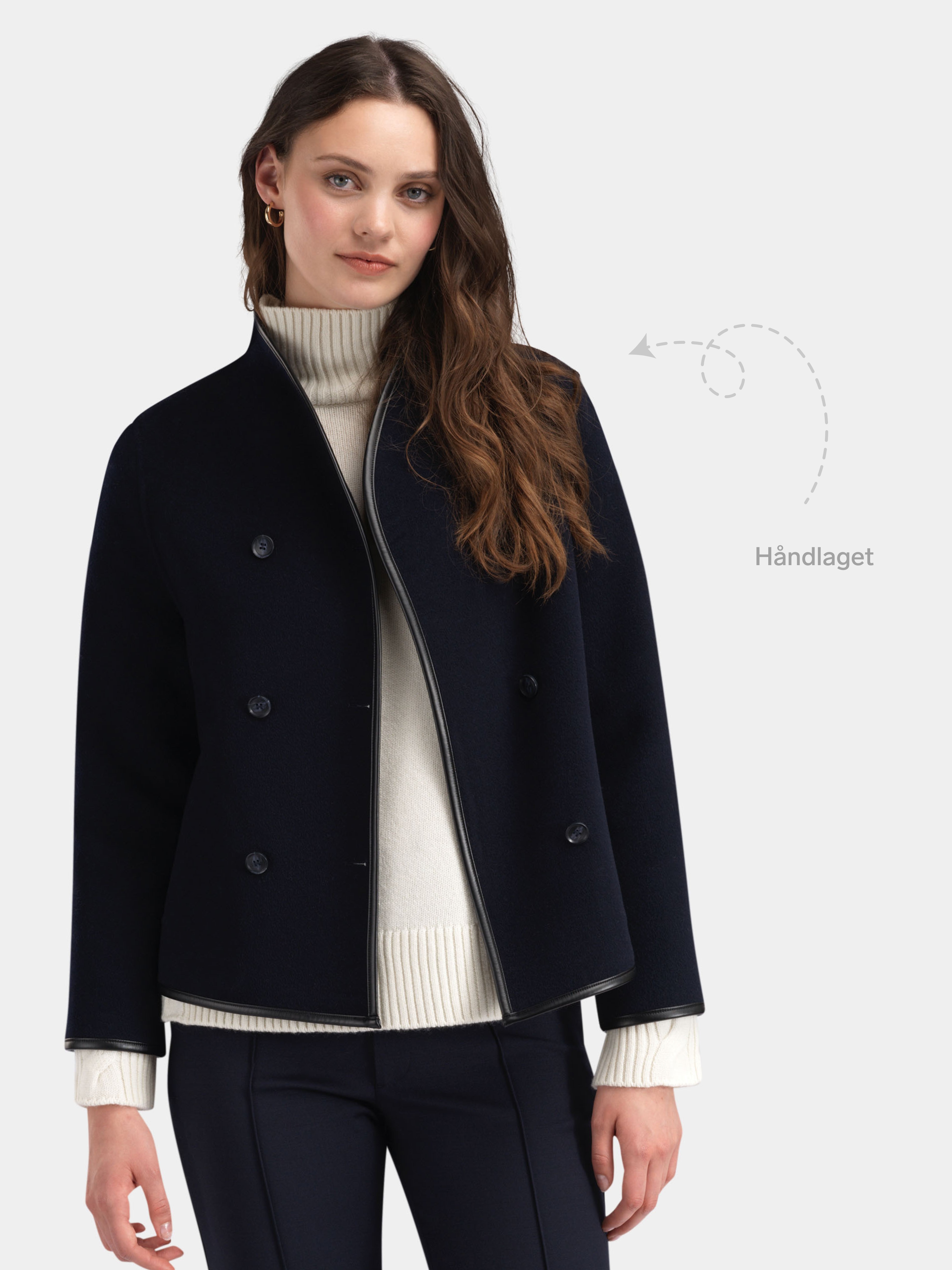 Frøysa Jacket Woman Dark Blue