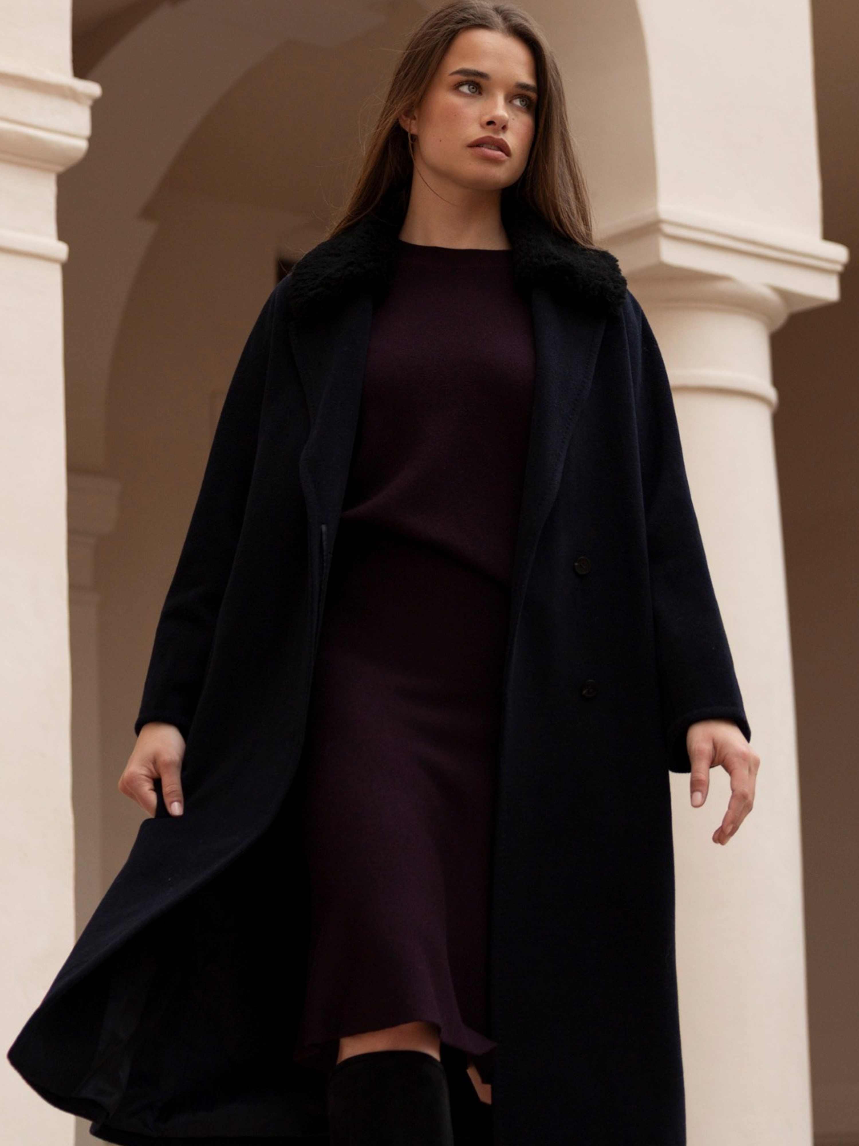 Stetind Wool Coat  Blue