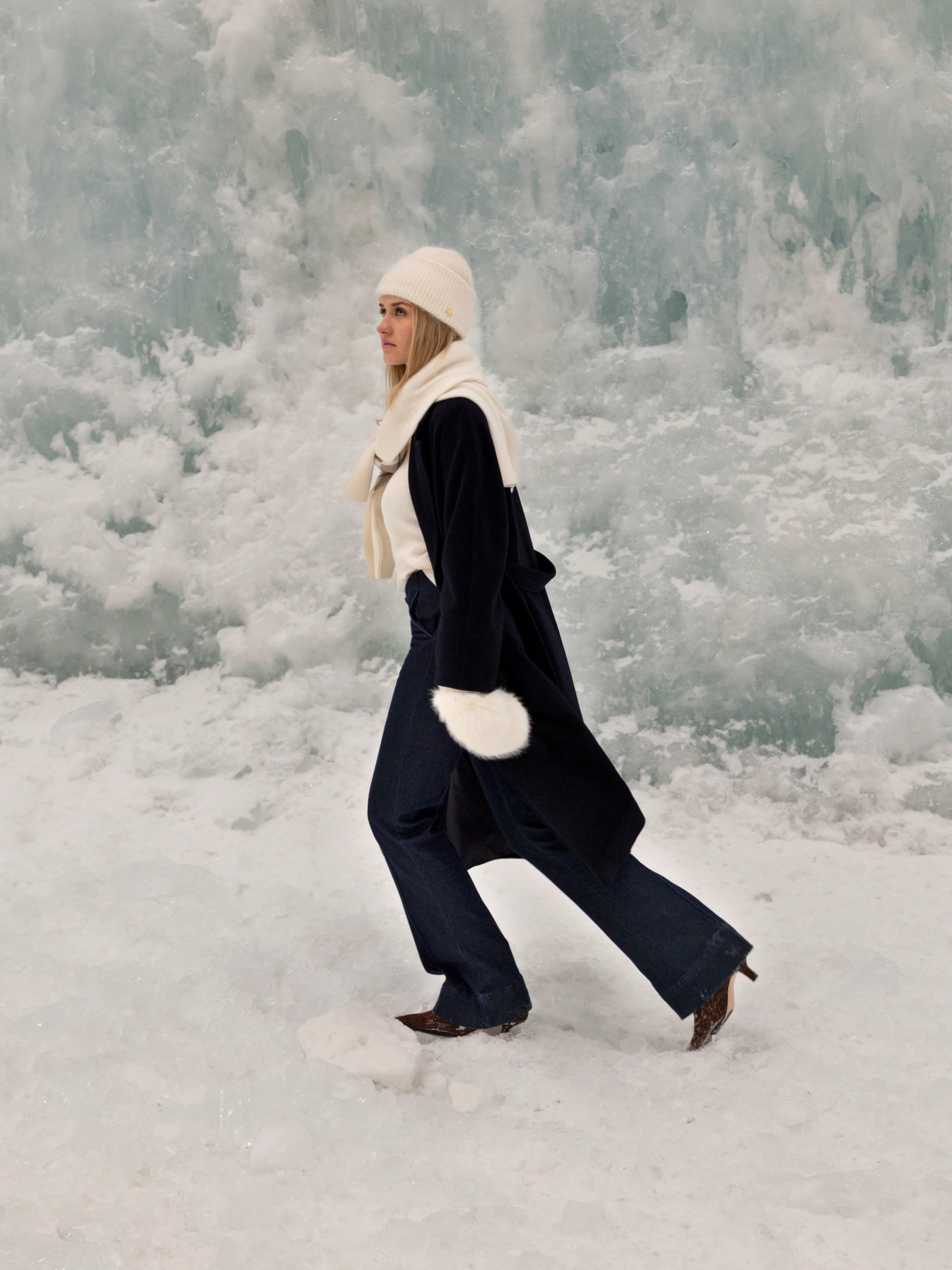 Stetind Wool Coat  Blue