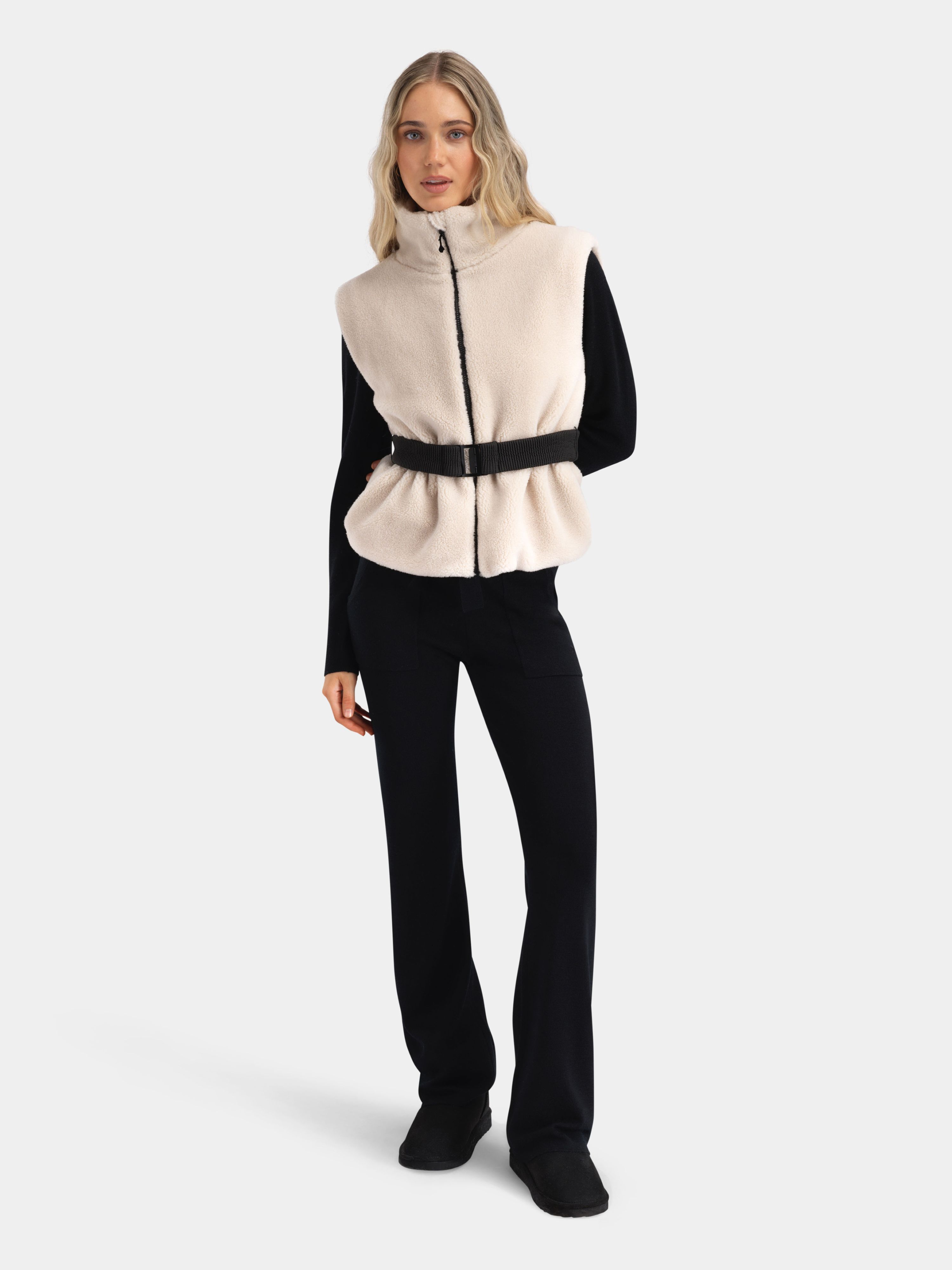 Storronden Pile Vest  Sheep