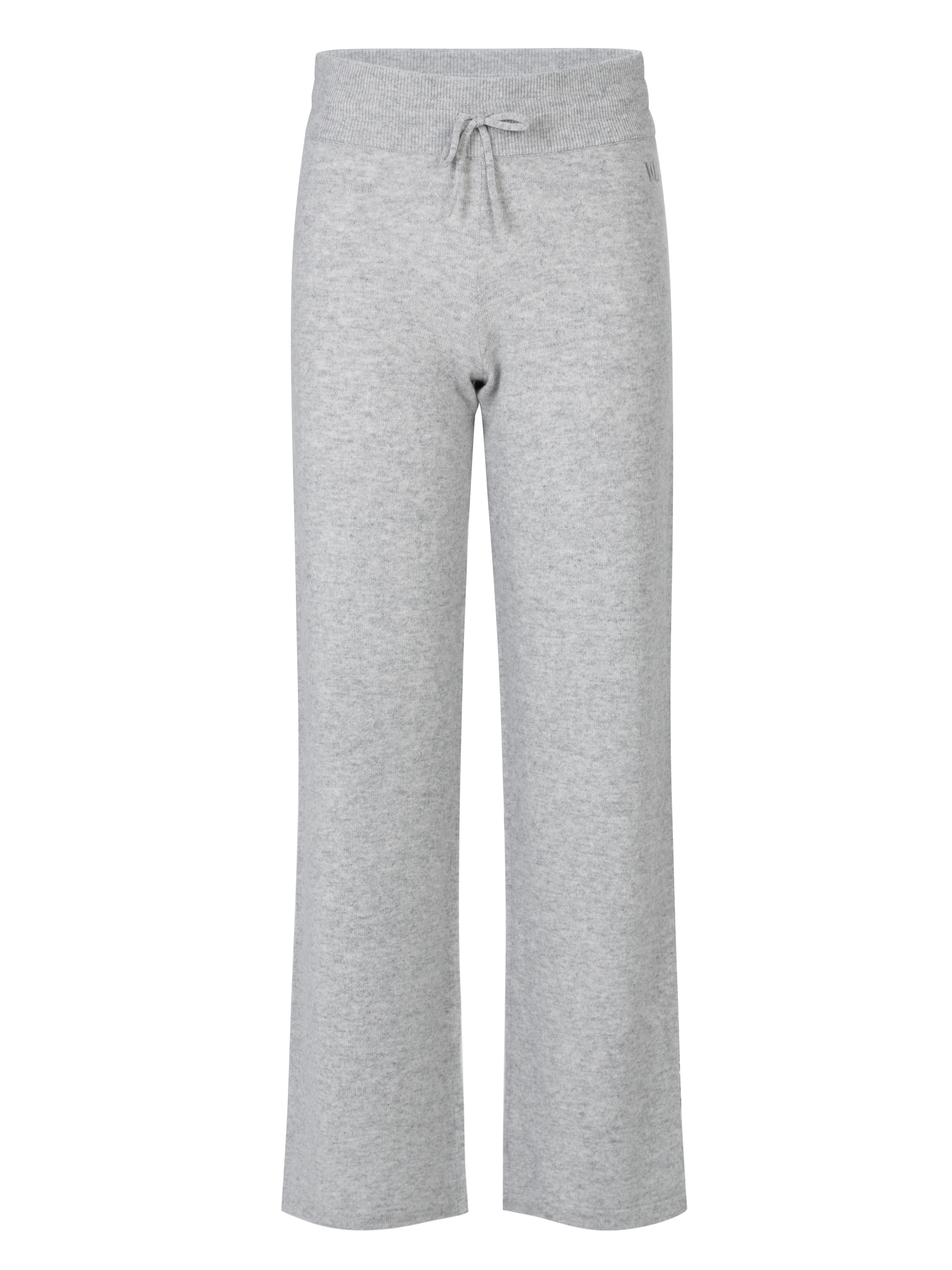 Stortoppen Cashmere Pant - Long Grey Melange