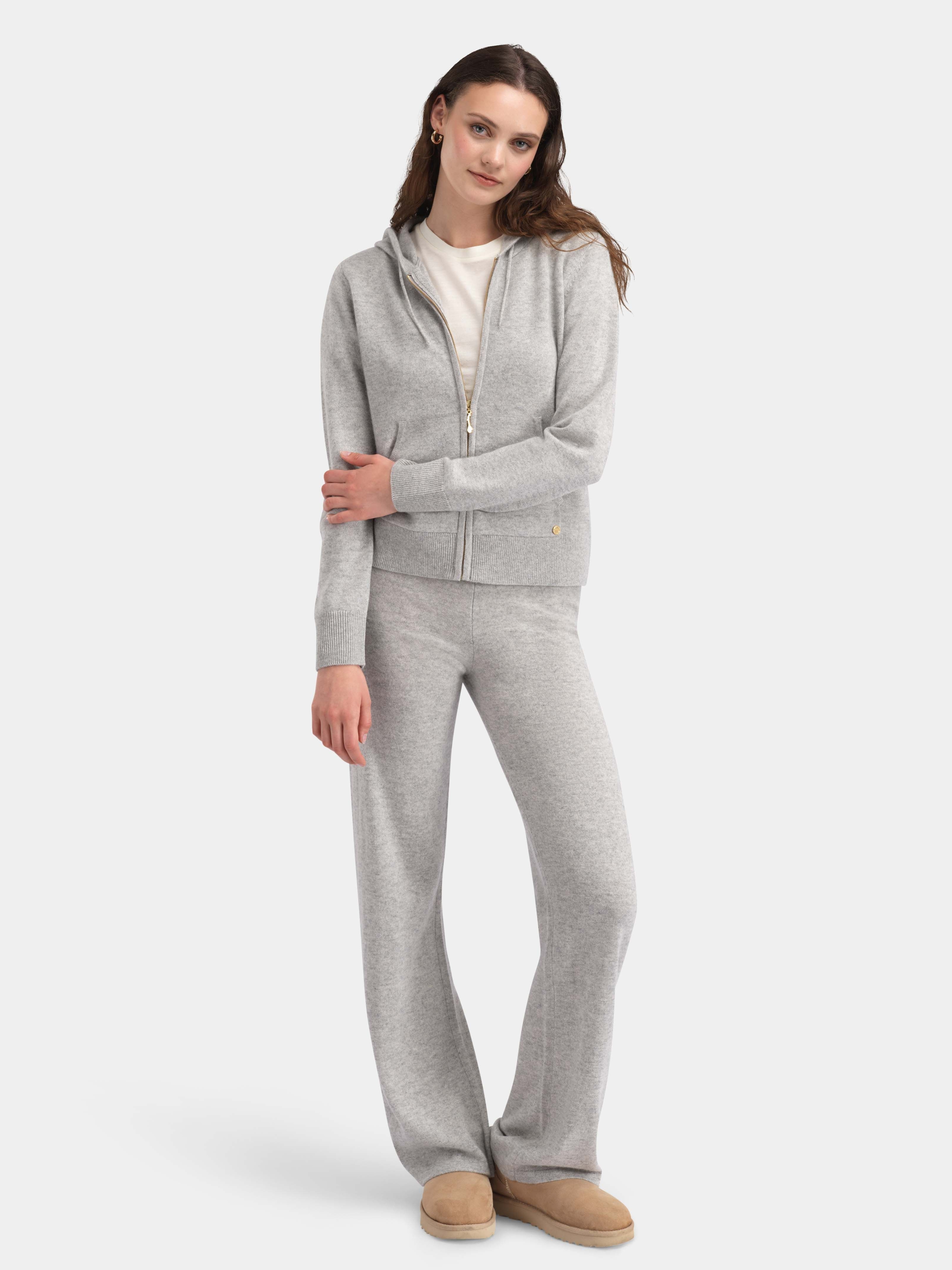 Stortoppen Cashmere Pant - Regular Grey Melange