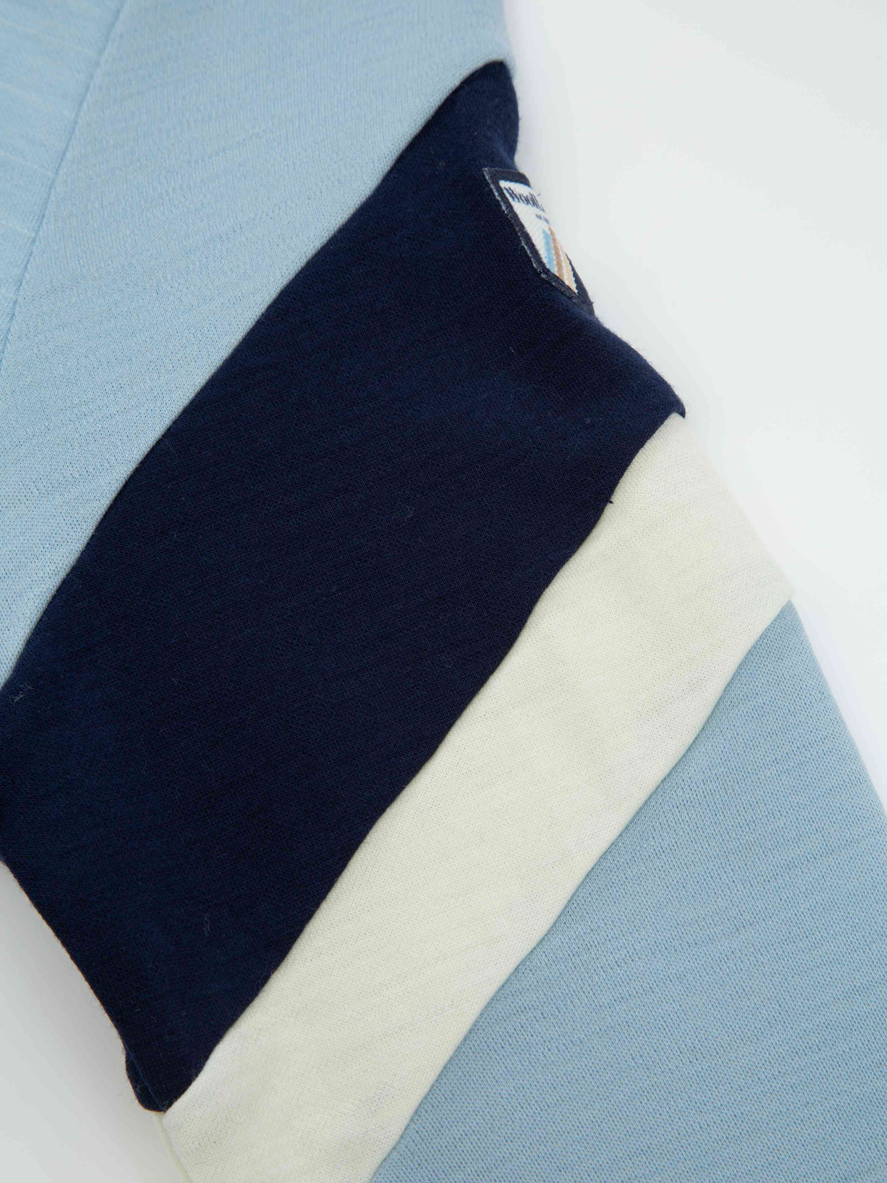 Vegglifjell Merino Half-zip Light Sky