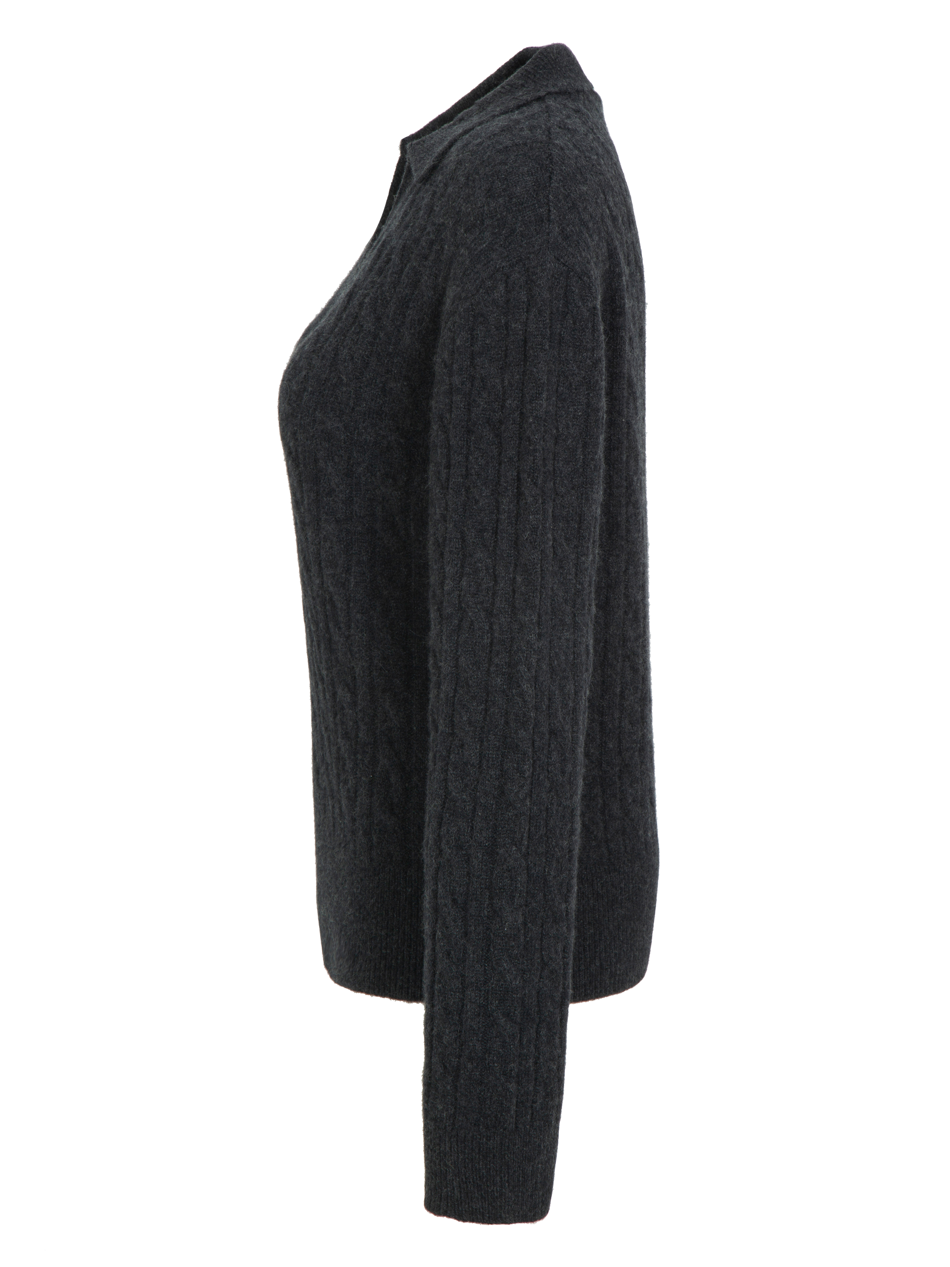 Vestli Kabelstrikket genser  Grey