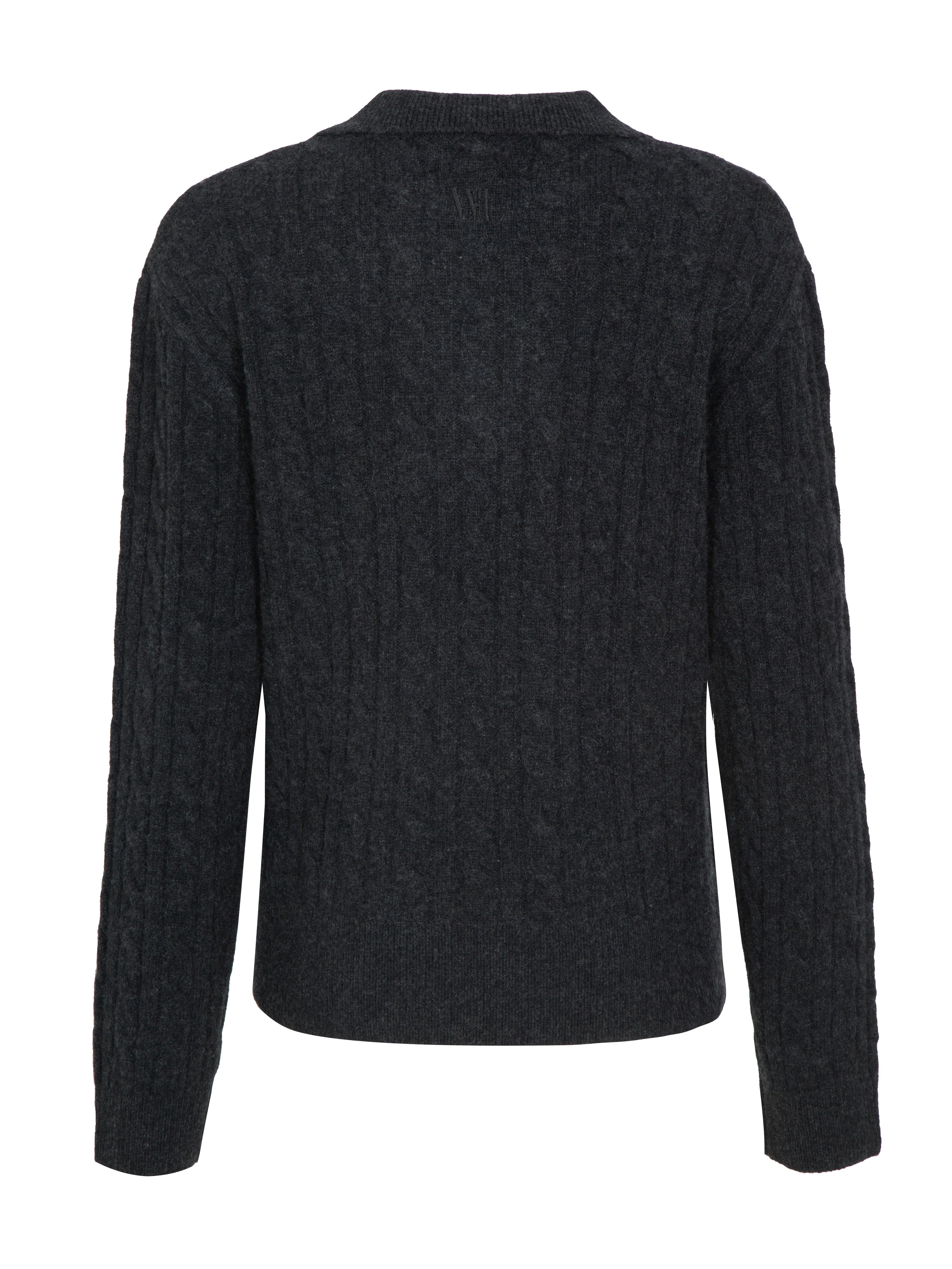 Vestli Kabelstrikket genser  Grey