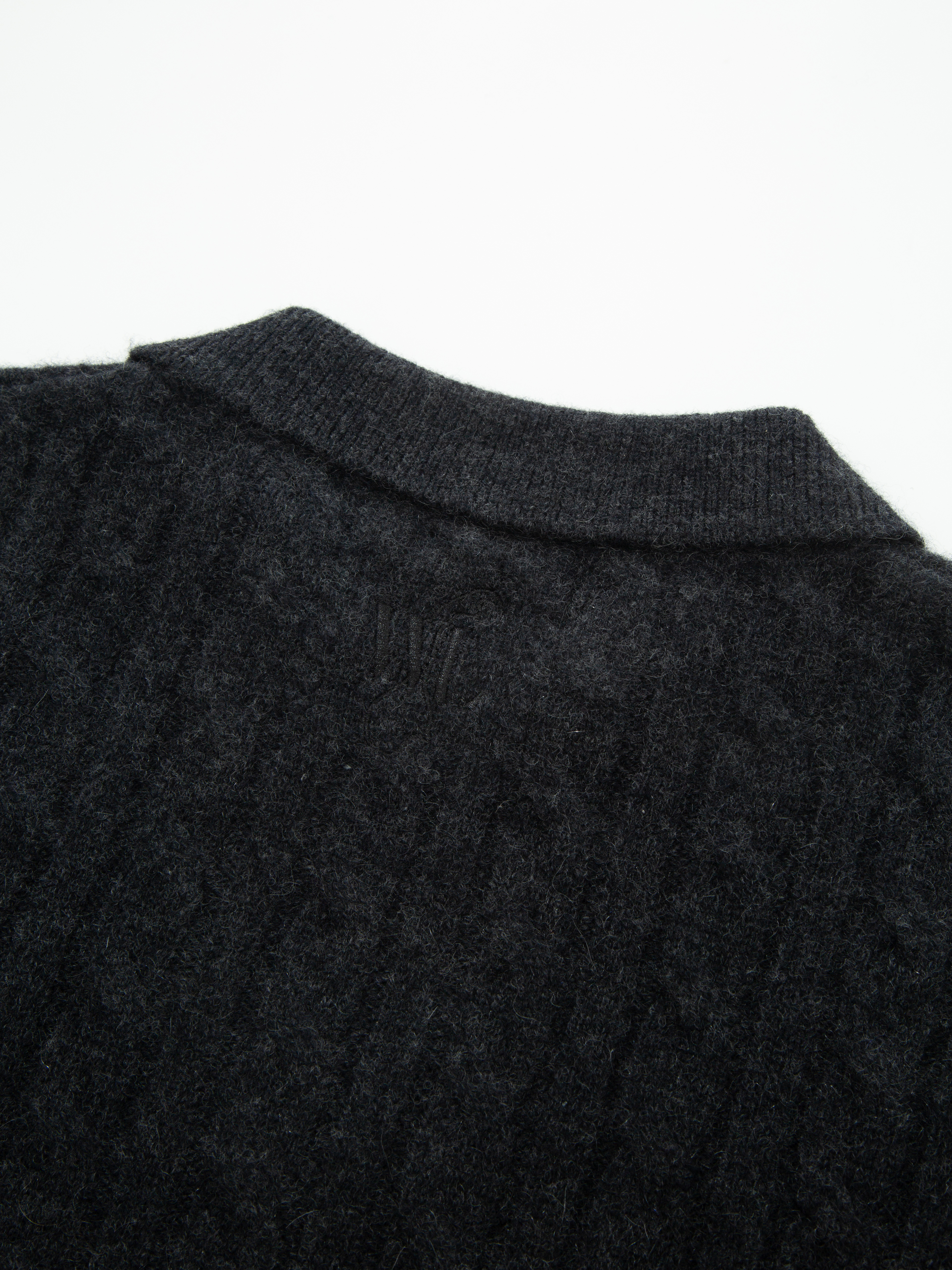 Vestli Kabelstrikket genser  Grey