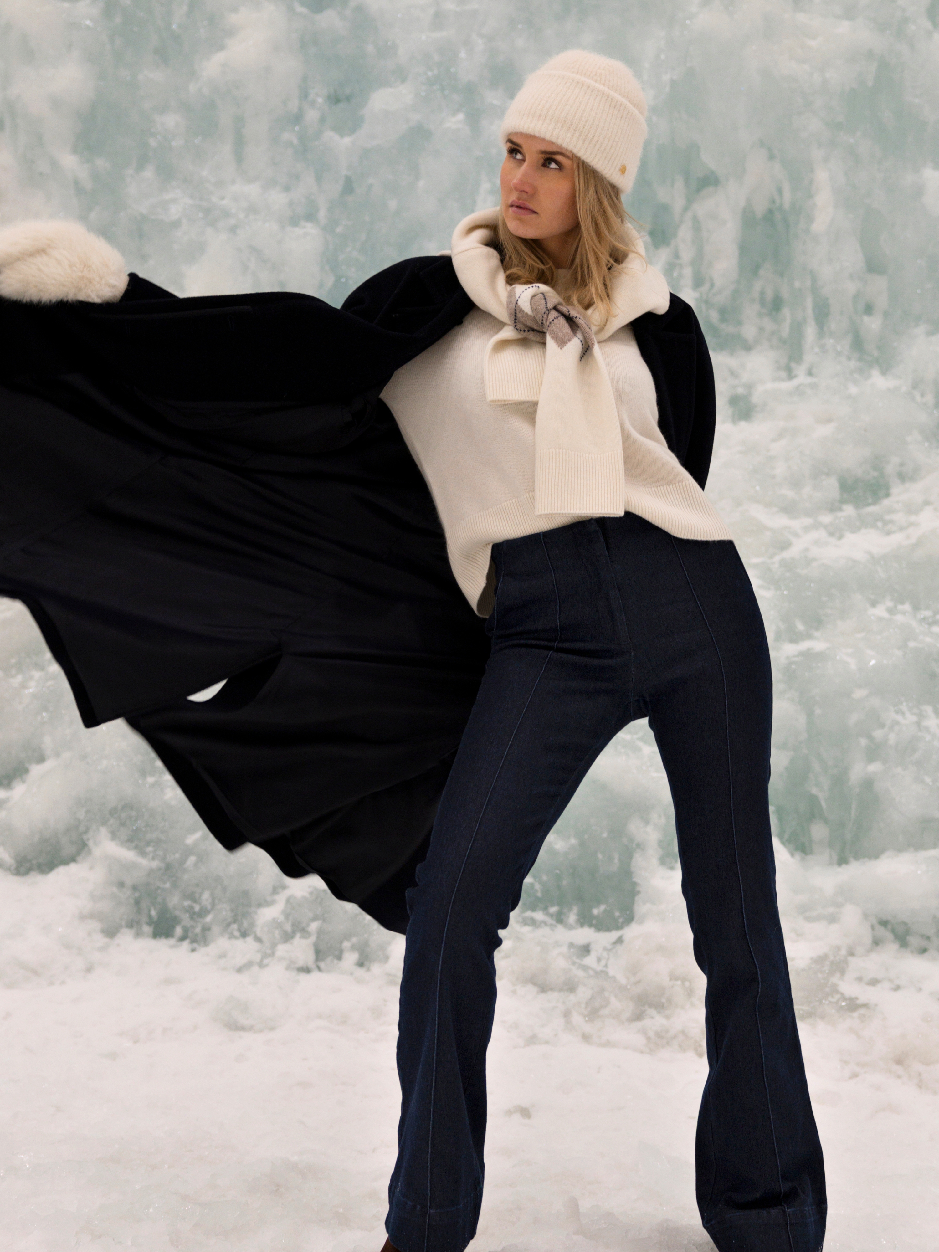 Veten Ulljeans - Long  Dark Blue