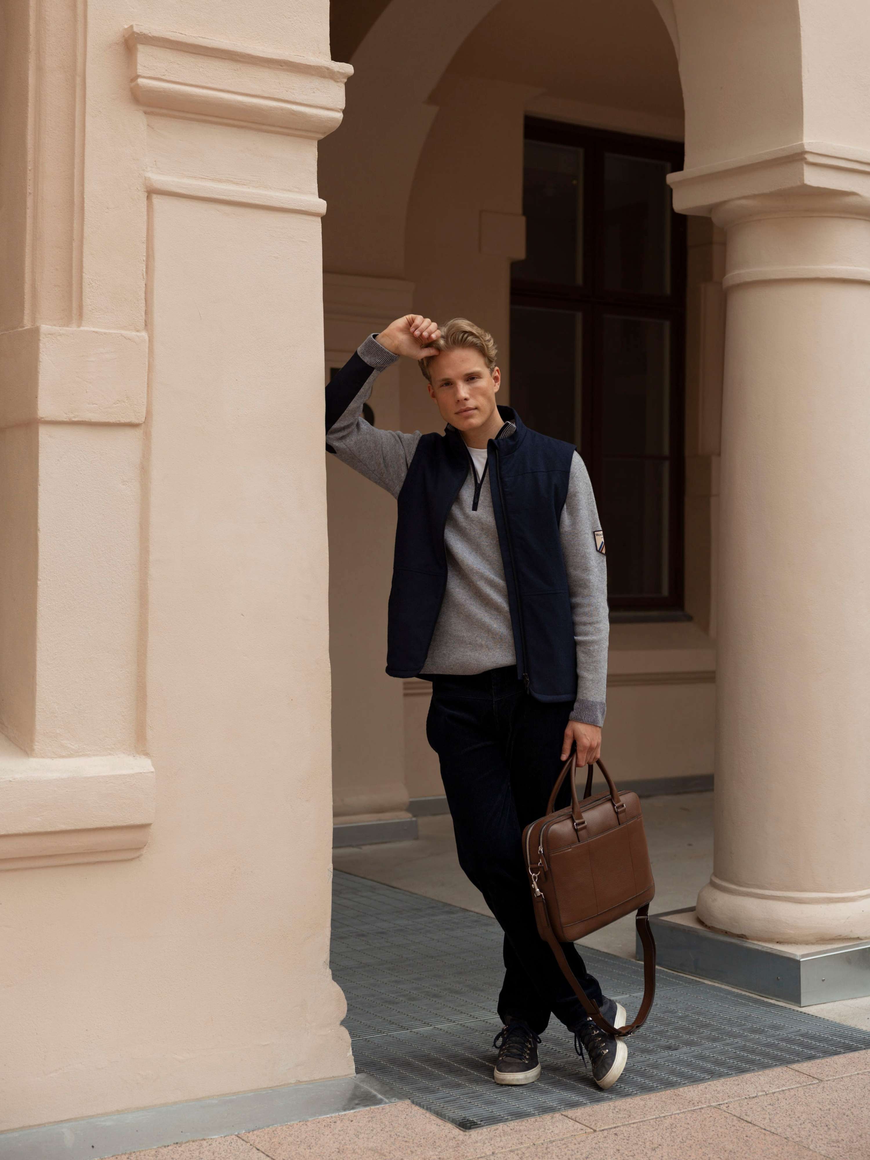 Dovrefjell Ullvest Dark Blue