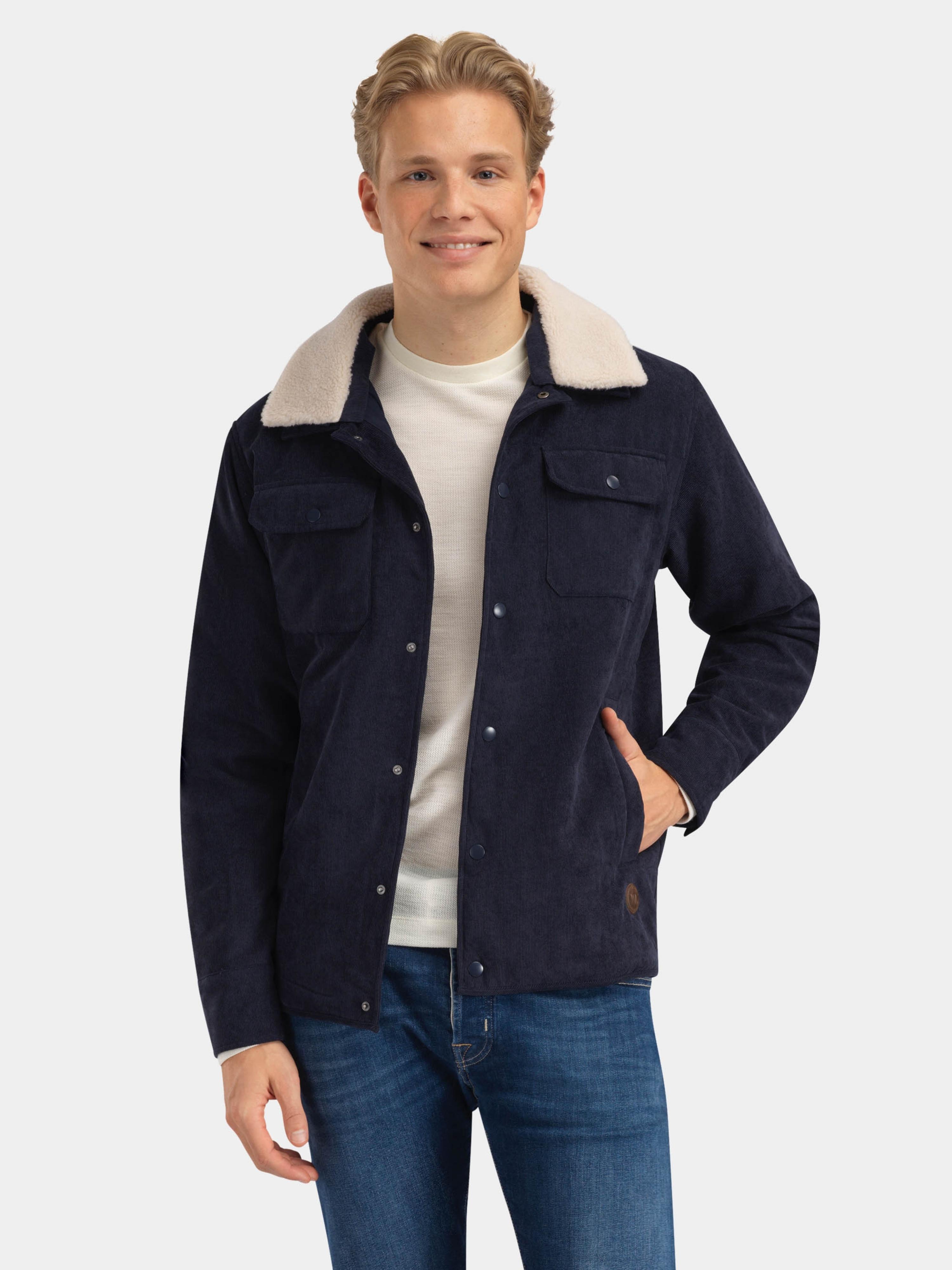 Eidselva Cord Jacket Man Dark Blue