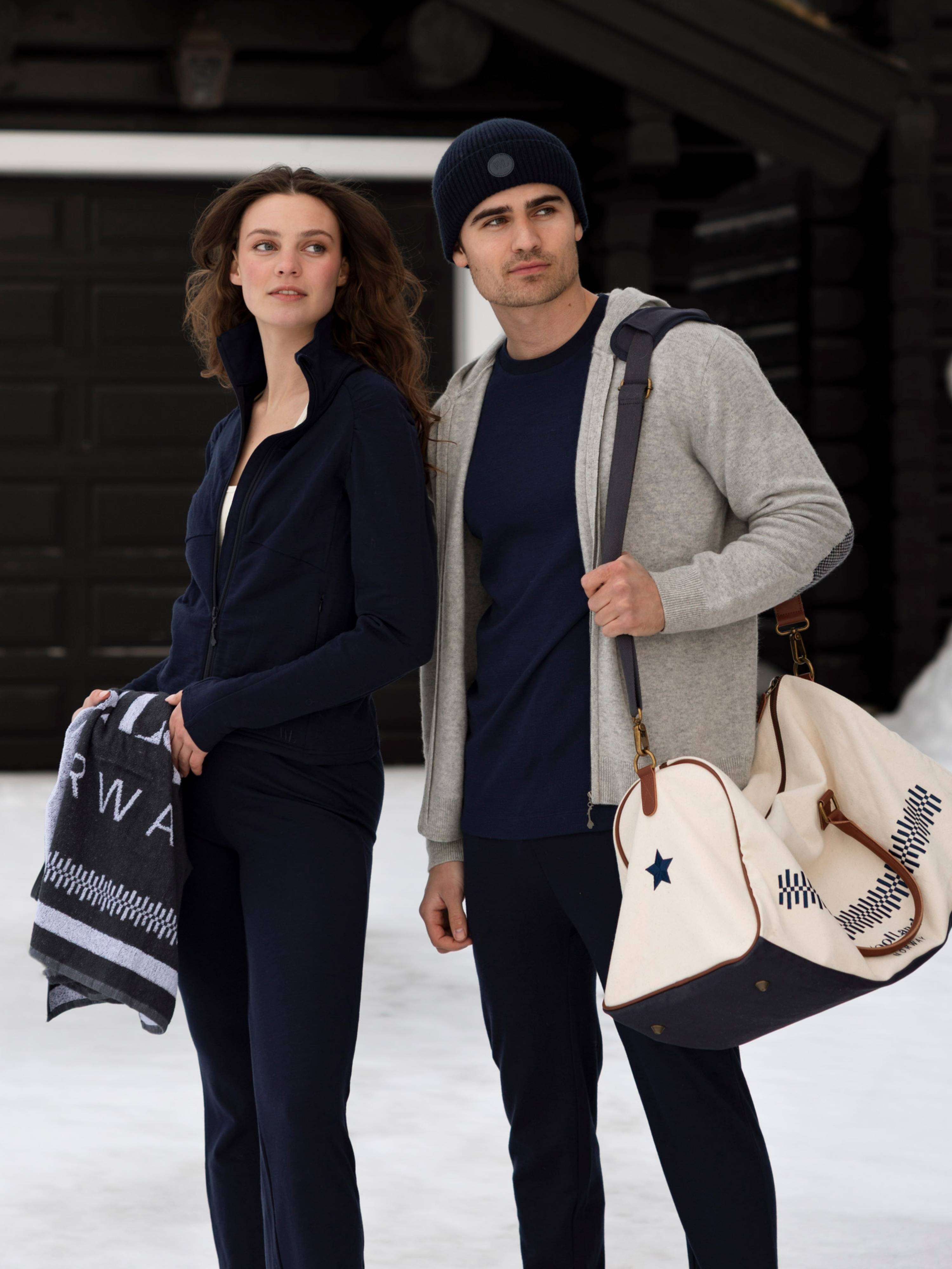 Grønli Kashmir Jakke Grey Melange