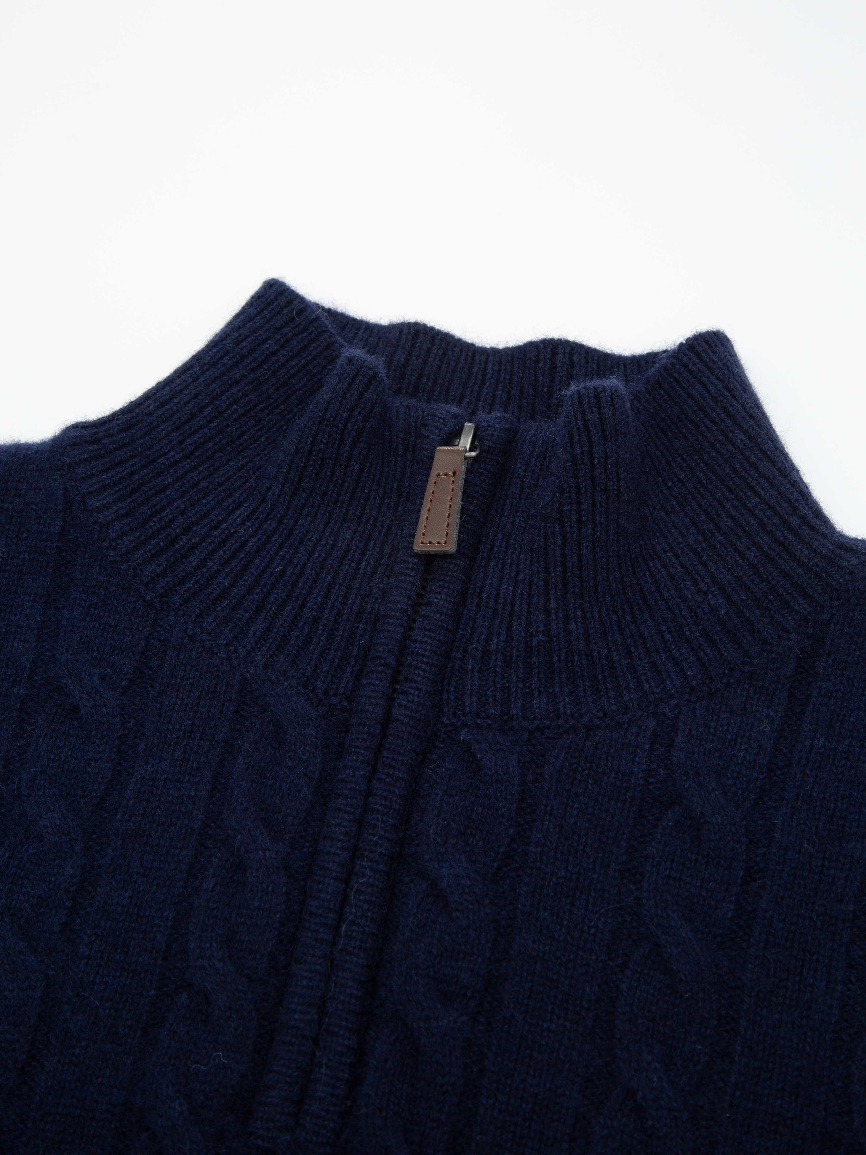 Numedalsvågen Kashmir genser  Blue Ink