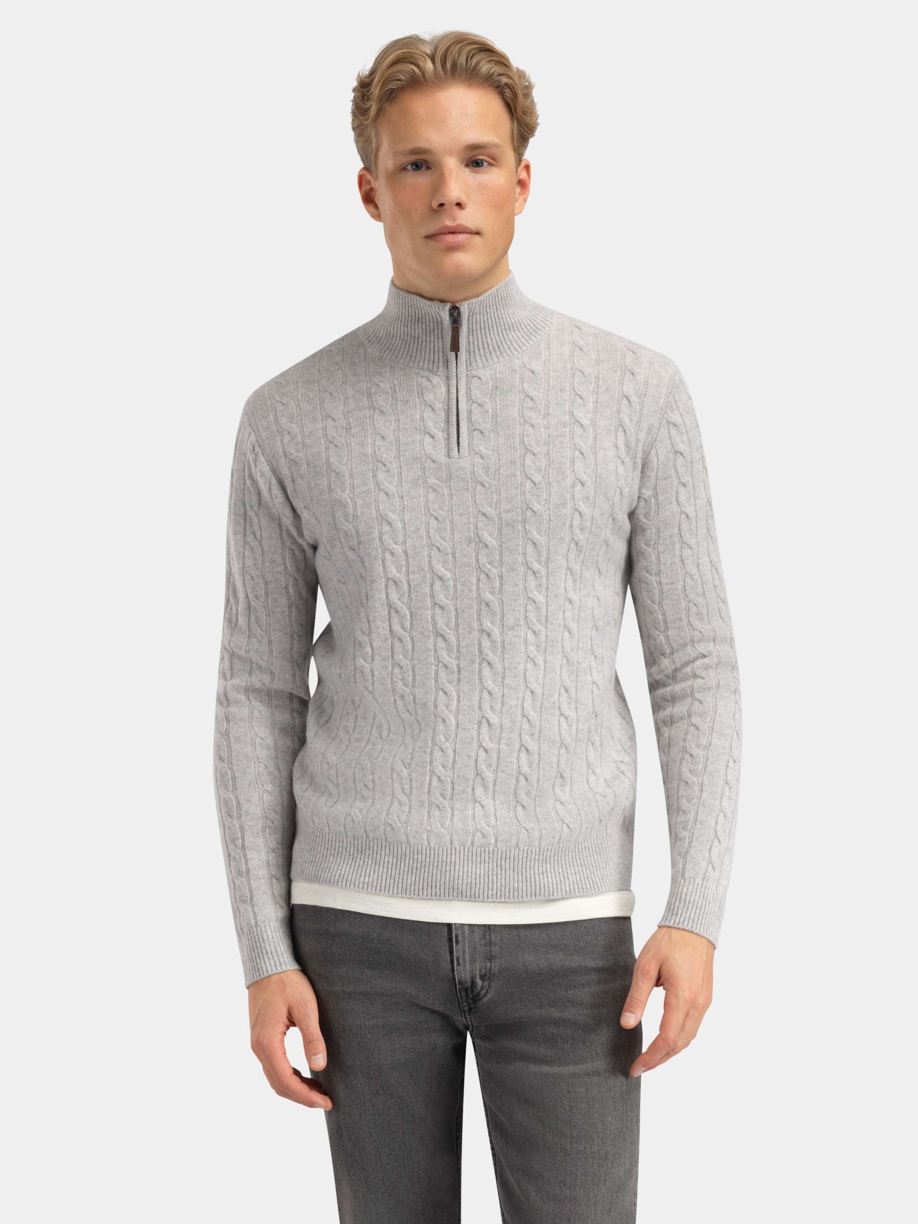 Numedalsvågen Kashmir genser  Grey Melange