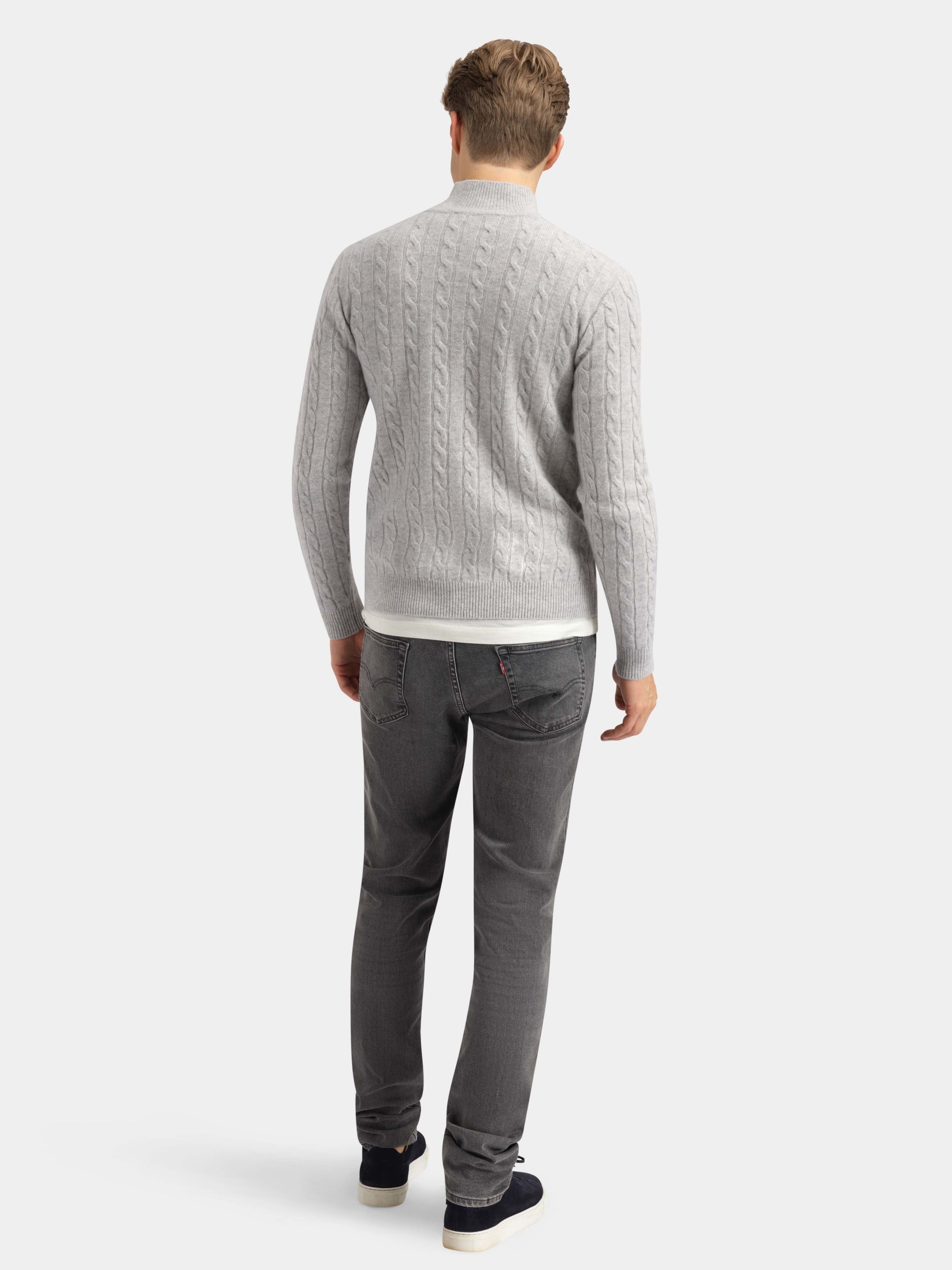 Numedalsvågen Kashmir genser  Grey Melange