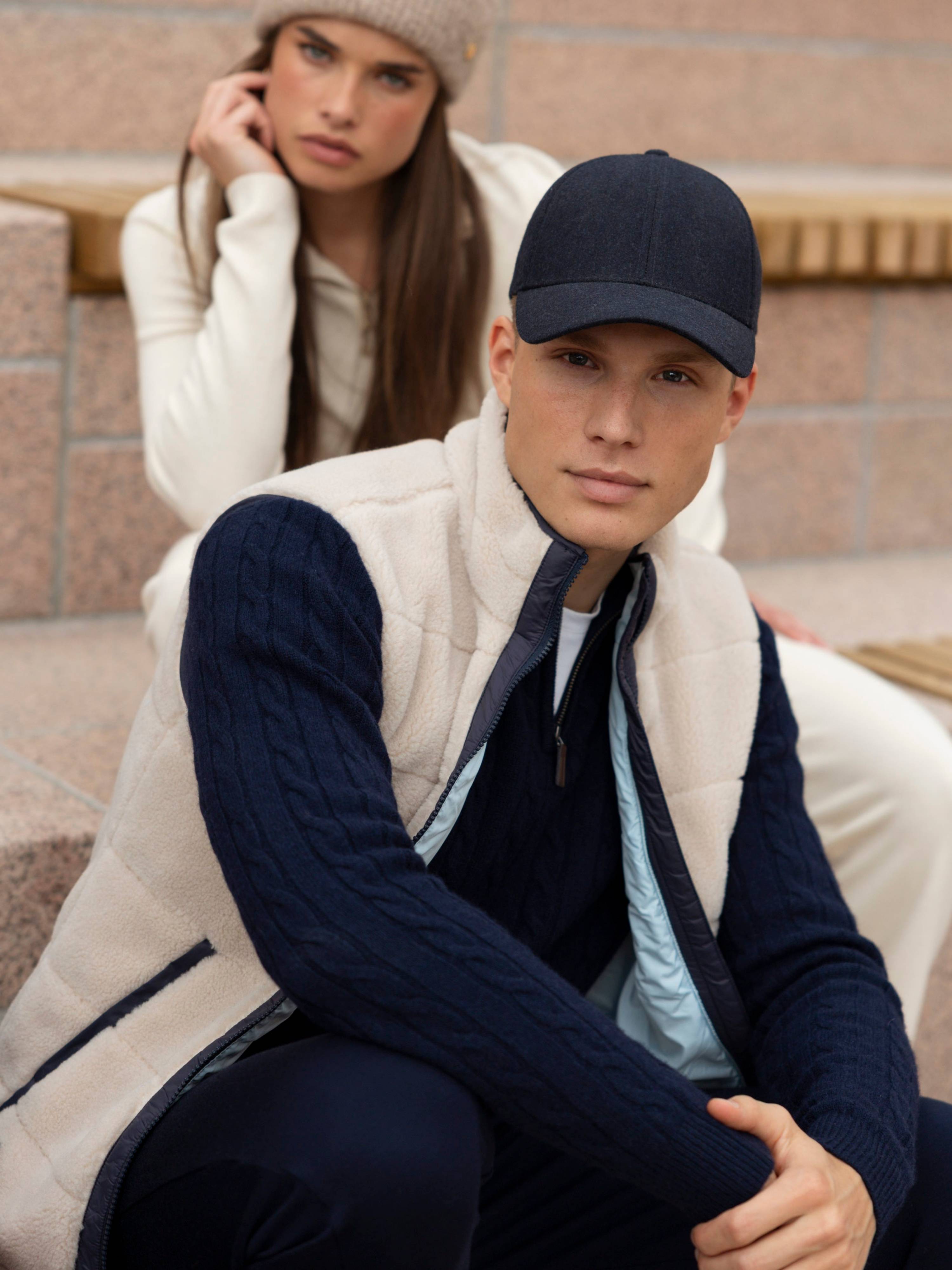 Nusfjord Fleece Vest  Sheep