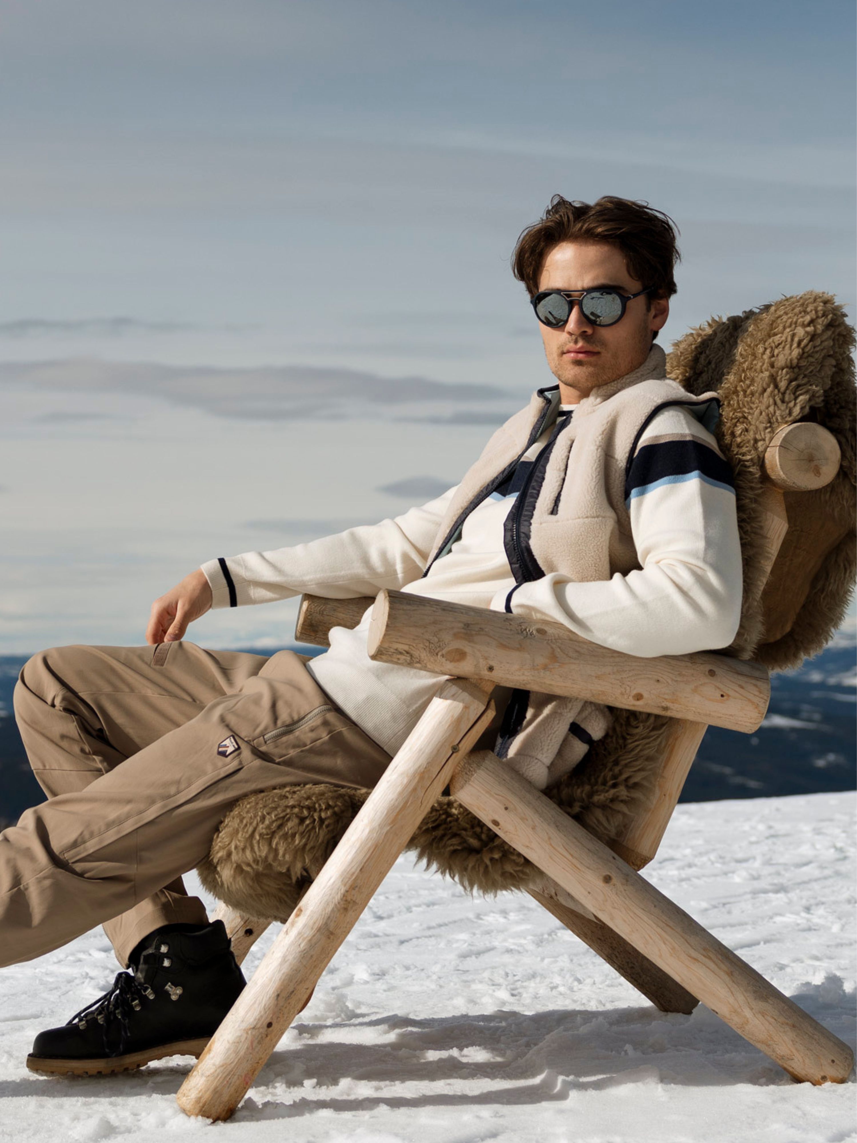 Solsidan Wool Sweater Snow White