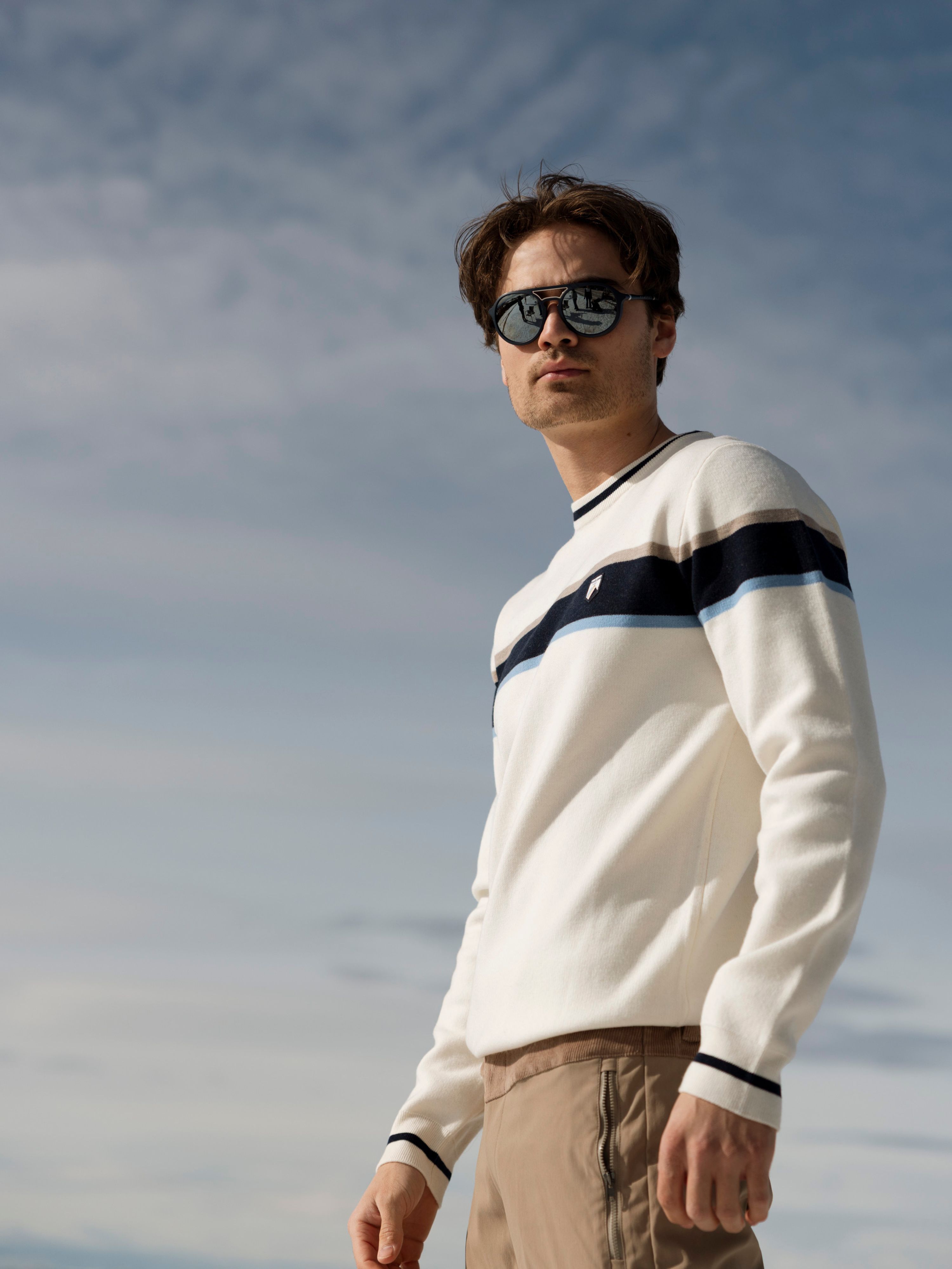 Solsidan Wool Sweater Snow White