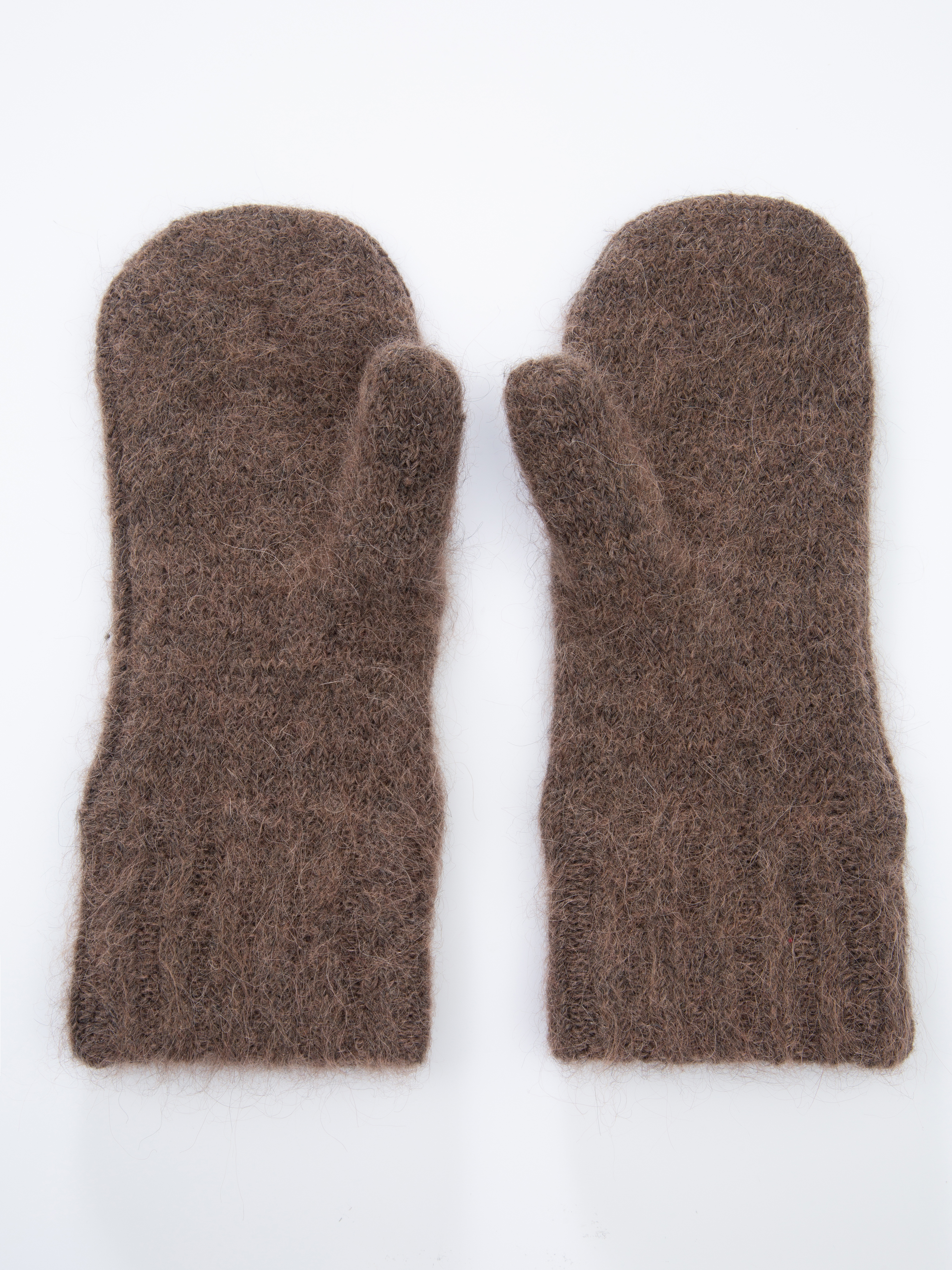 Raulandtind Knitted Mittens  Mocca