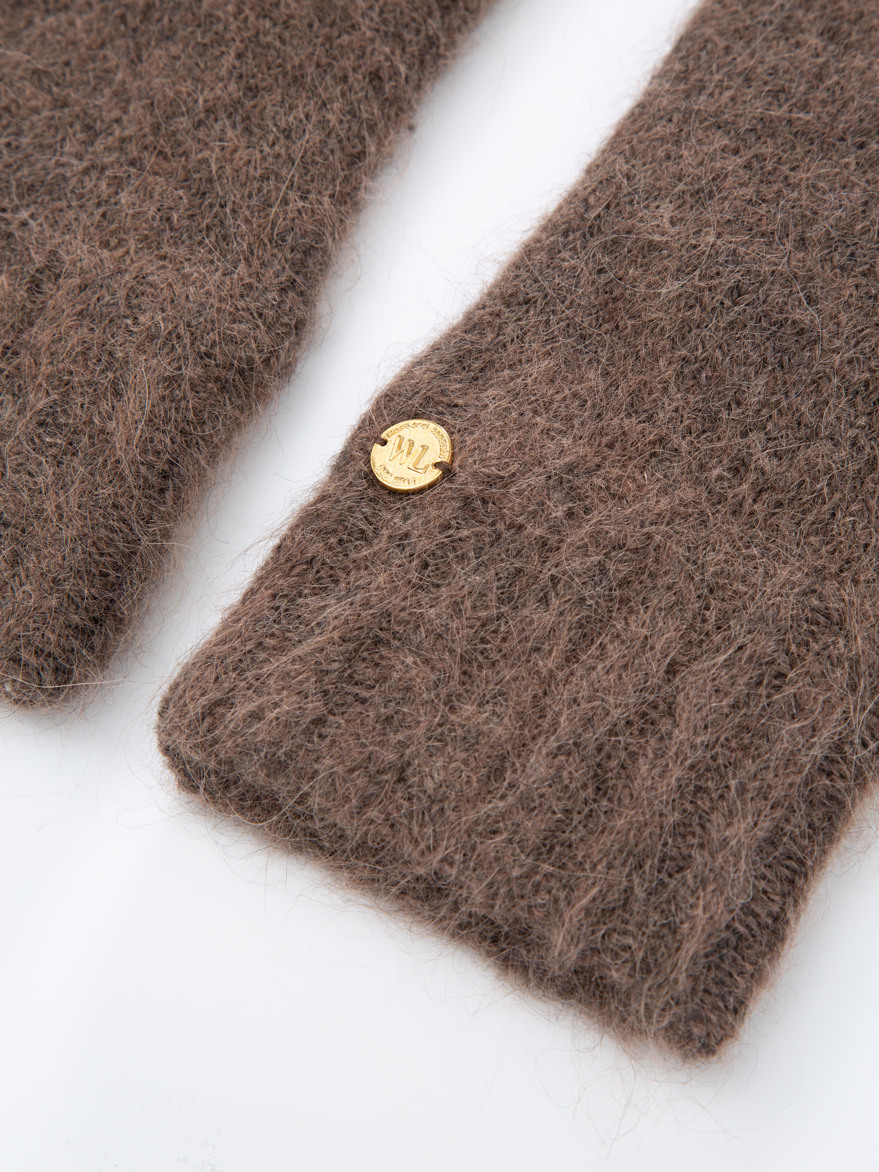 Raulandtind Knitted Mittens  Mocca