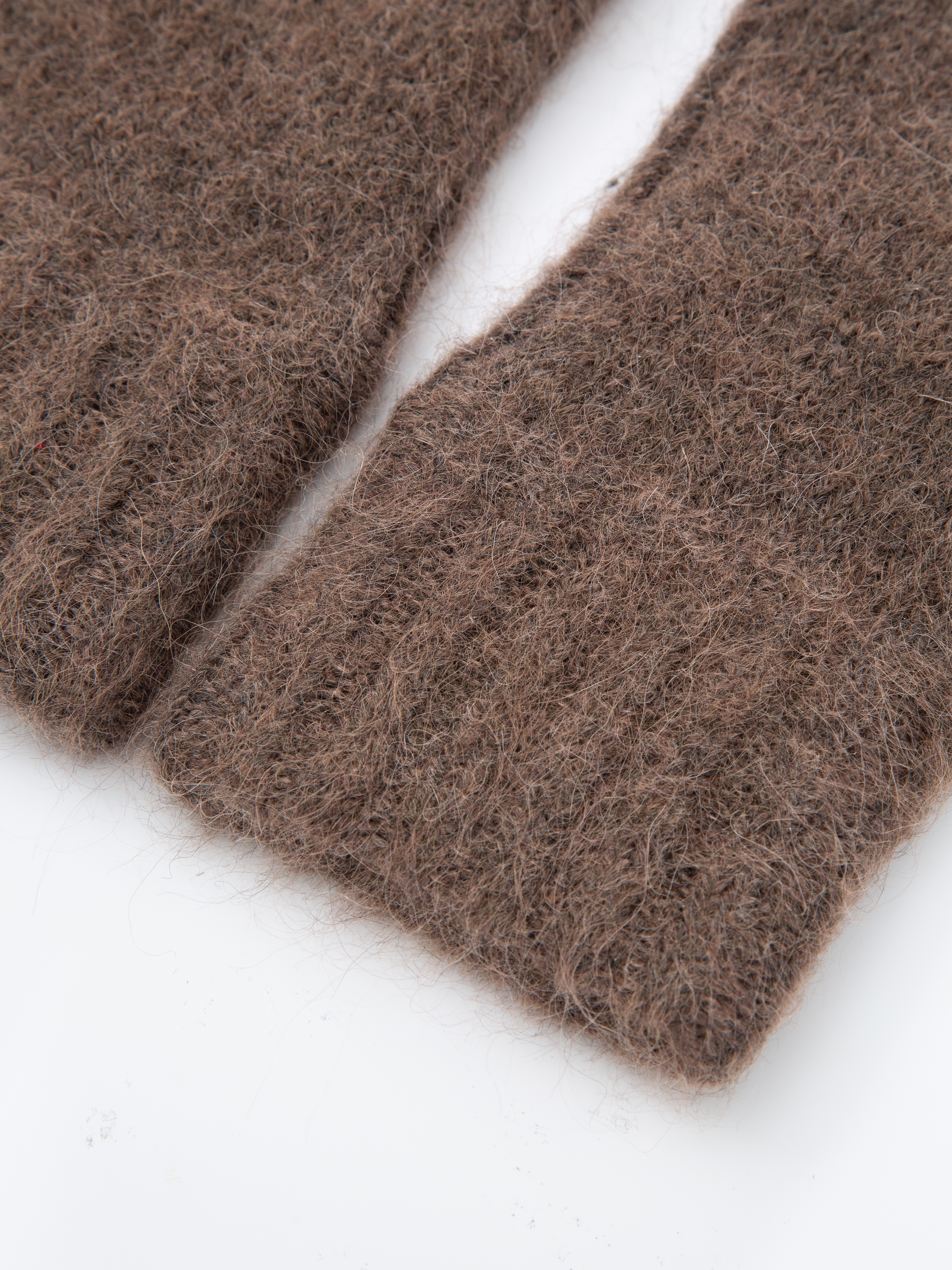 Raulandtind Knitted Mittens  Mocca