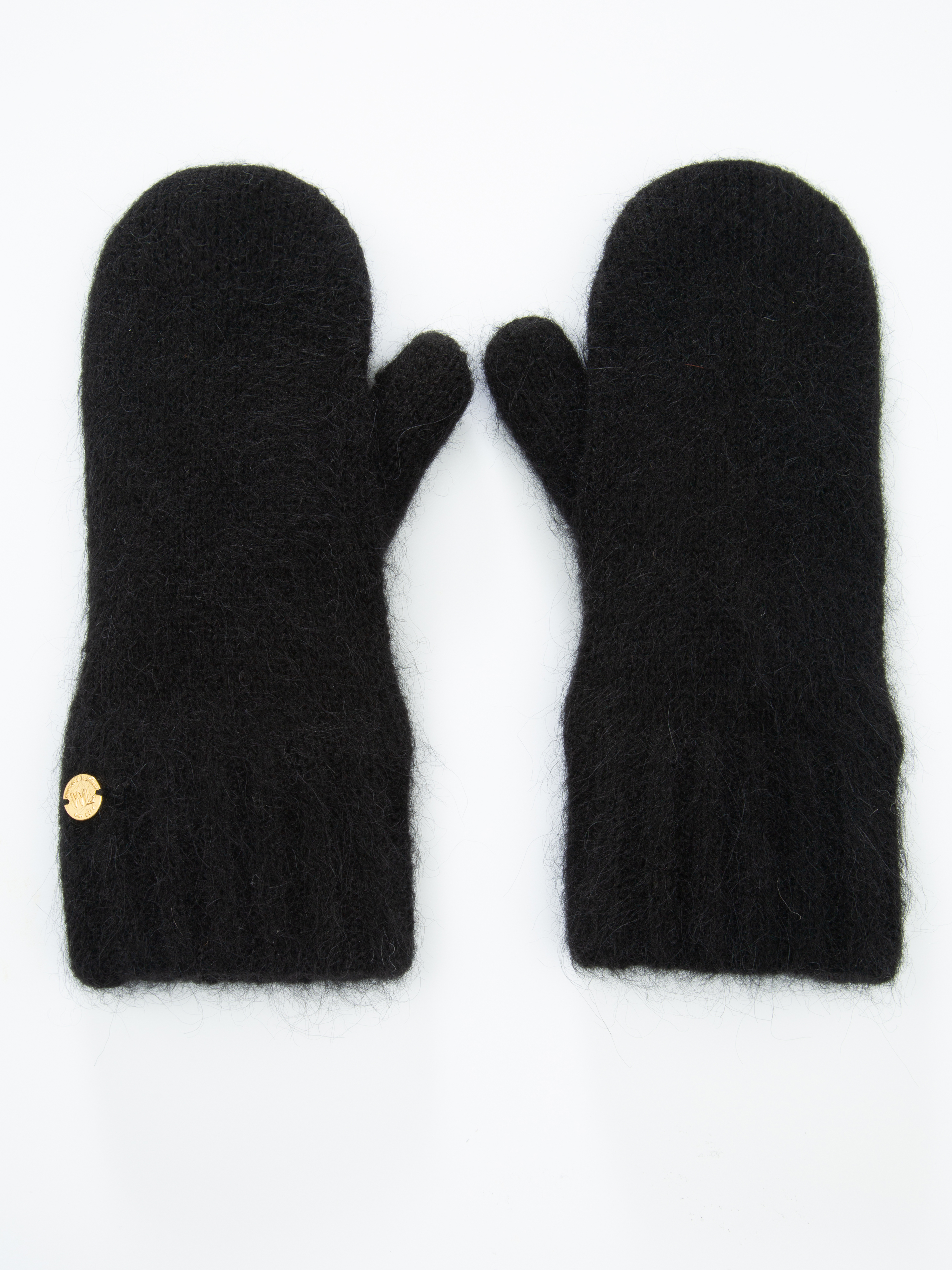 Raulandtind Knitted Mittens  Black