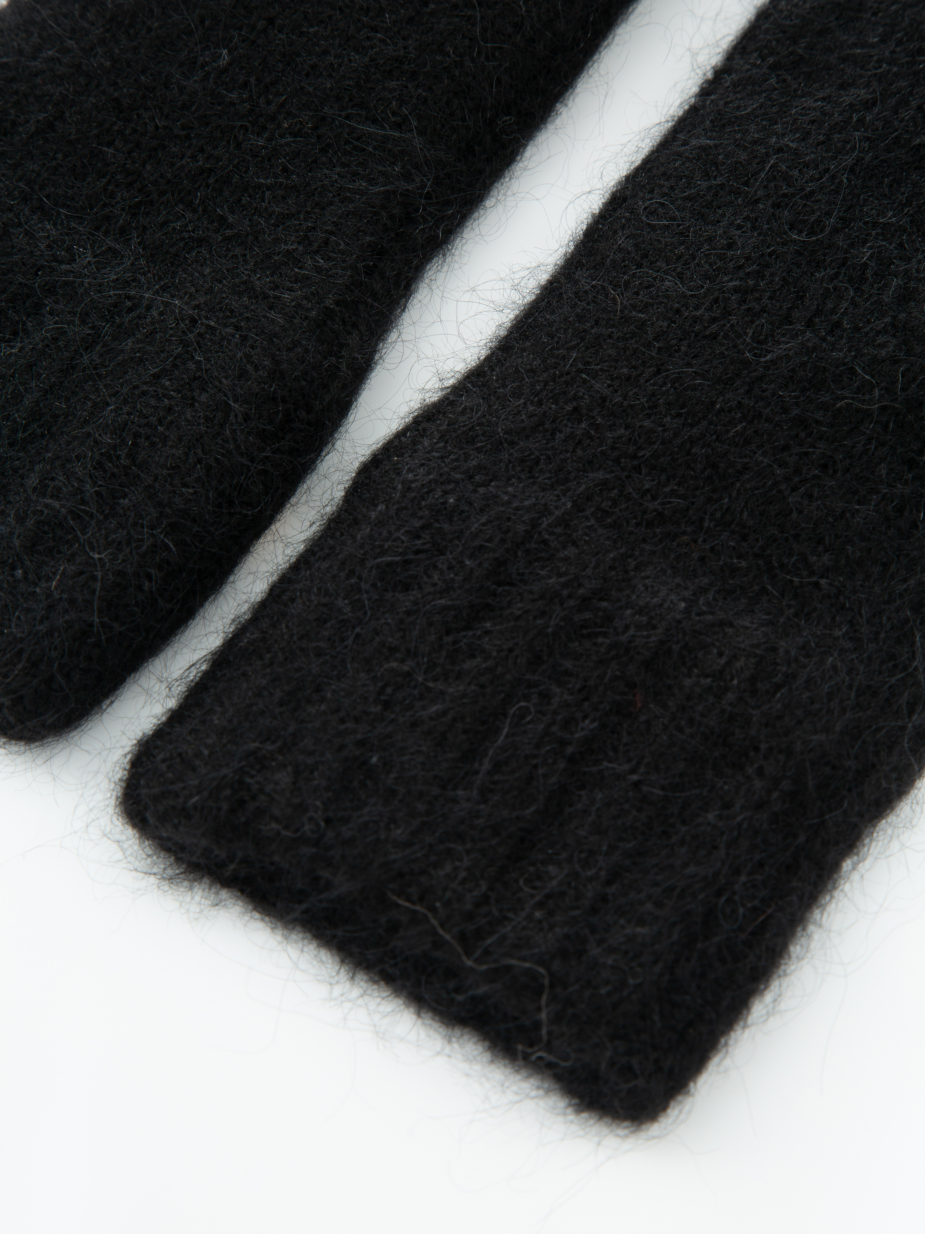 Raulandtind Knitted Mittens  Black
