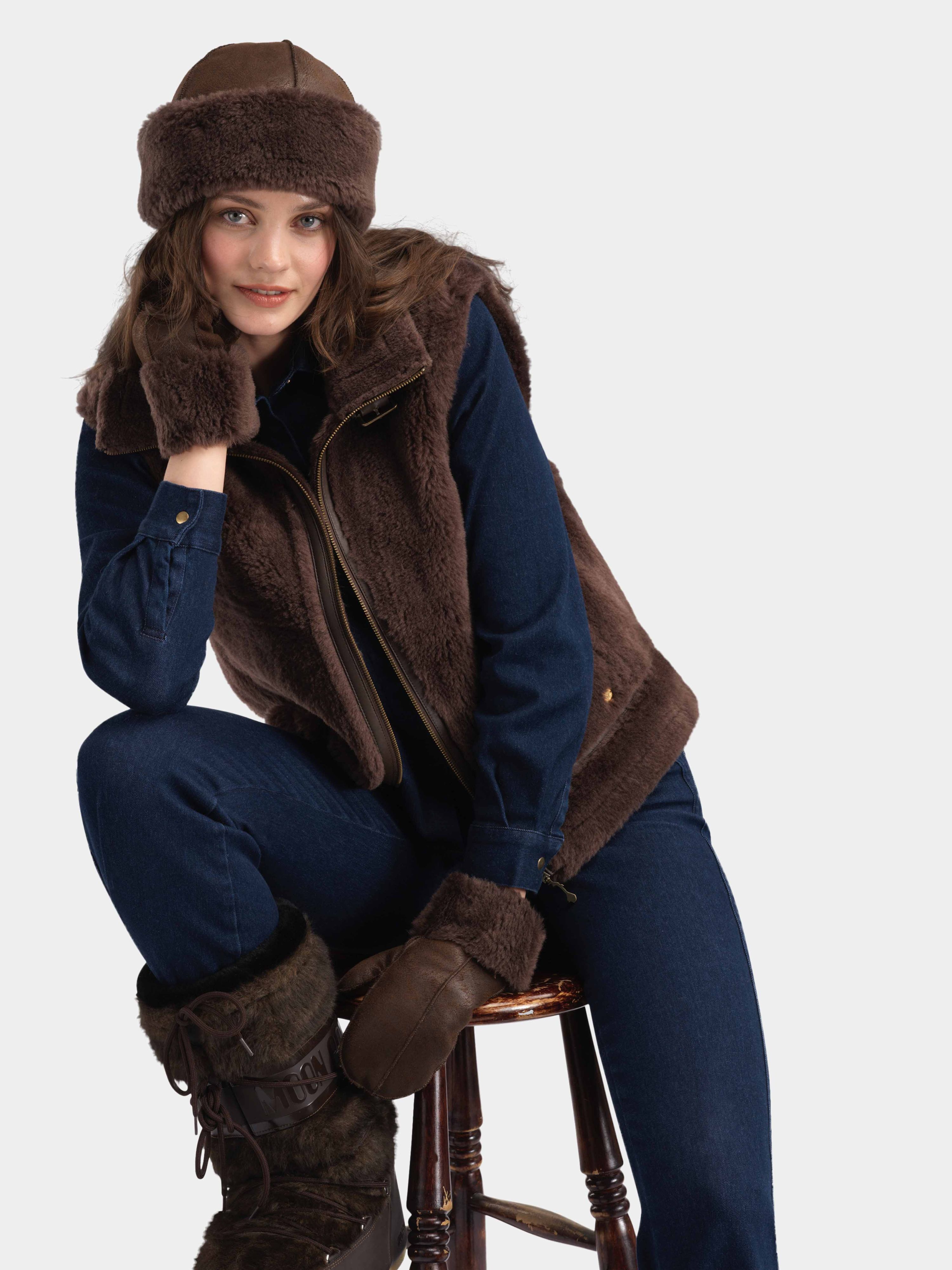 Solveggen Mittens Mocca