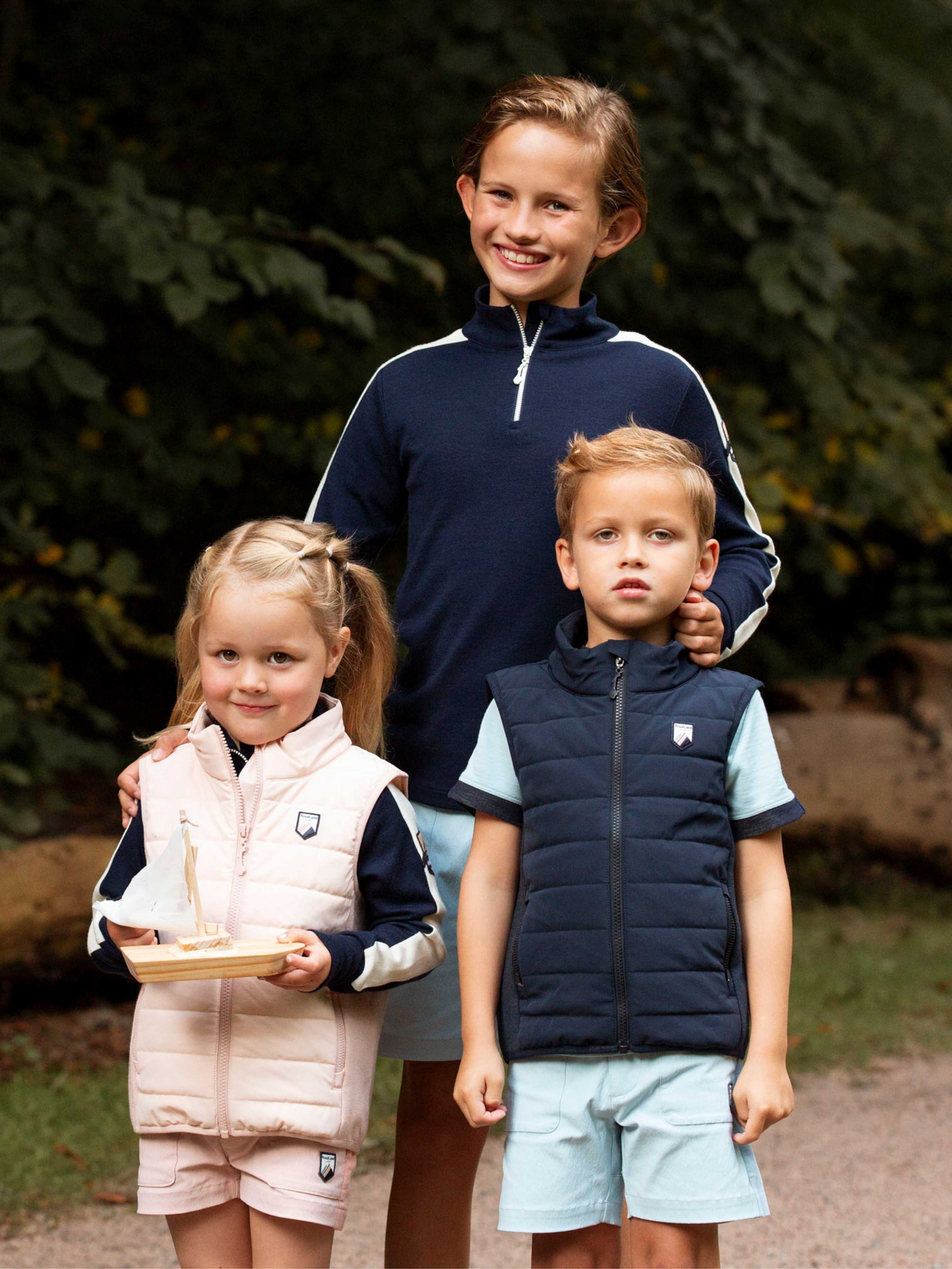 Ål Merino Half-Zip Top Blue Ink