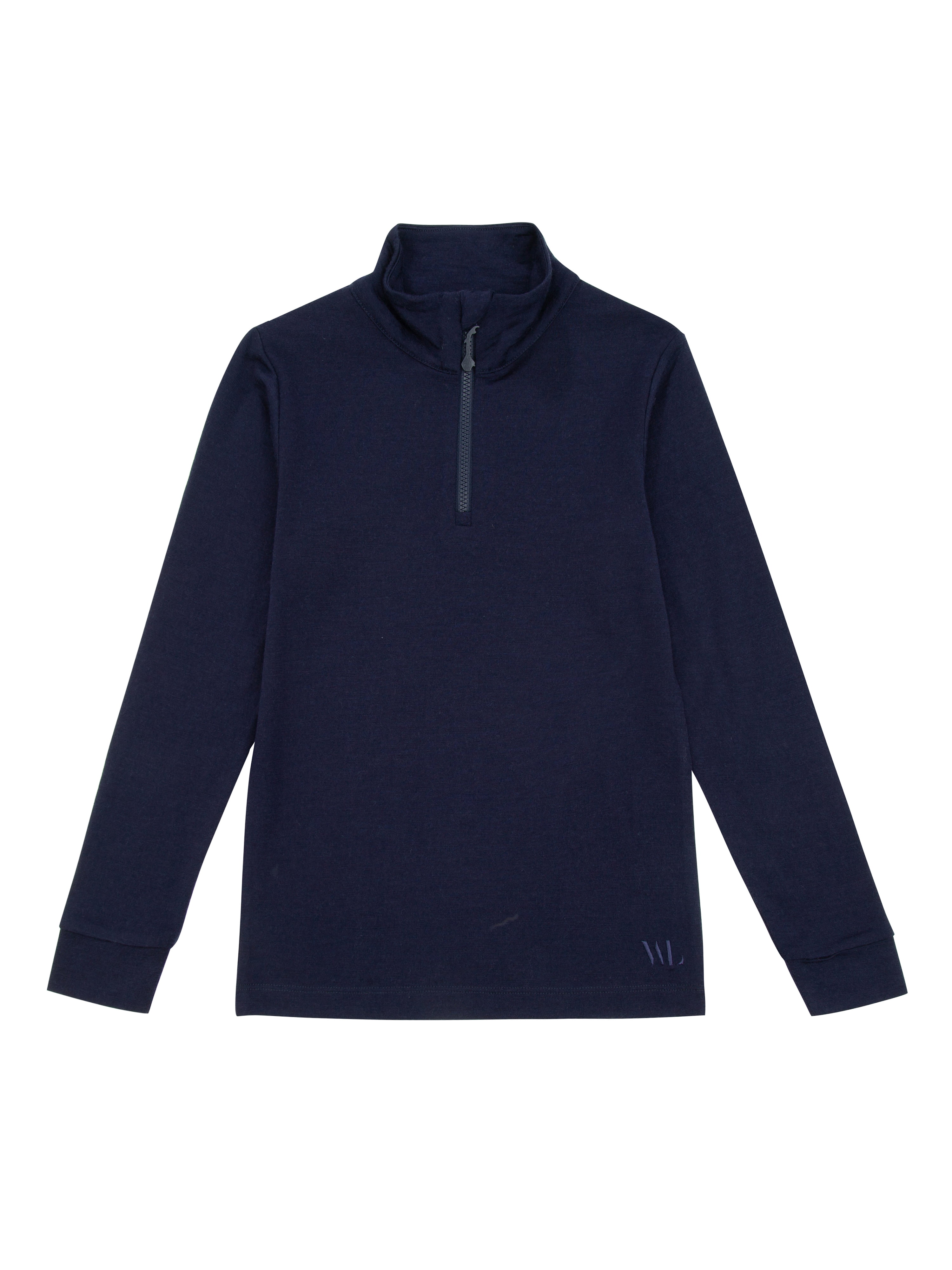 Sarpsborg Half-Zip Ulltrøye Blue Ink