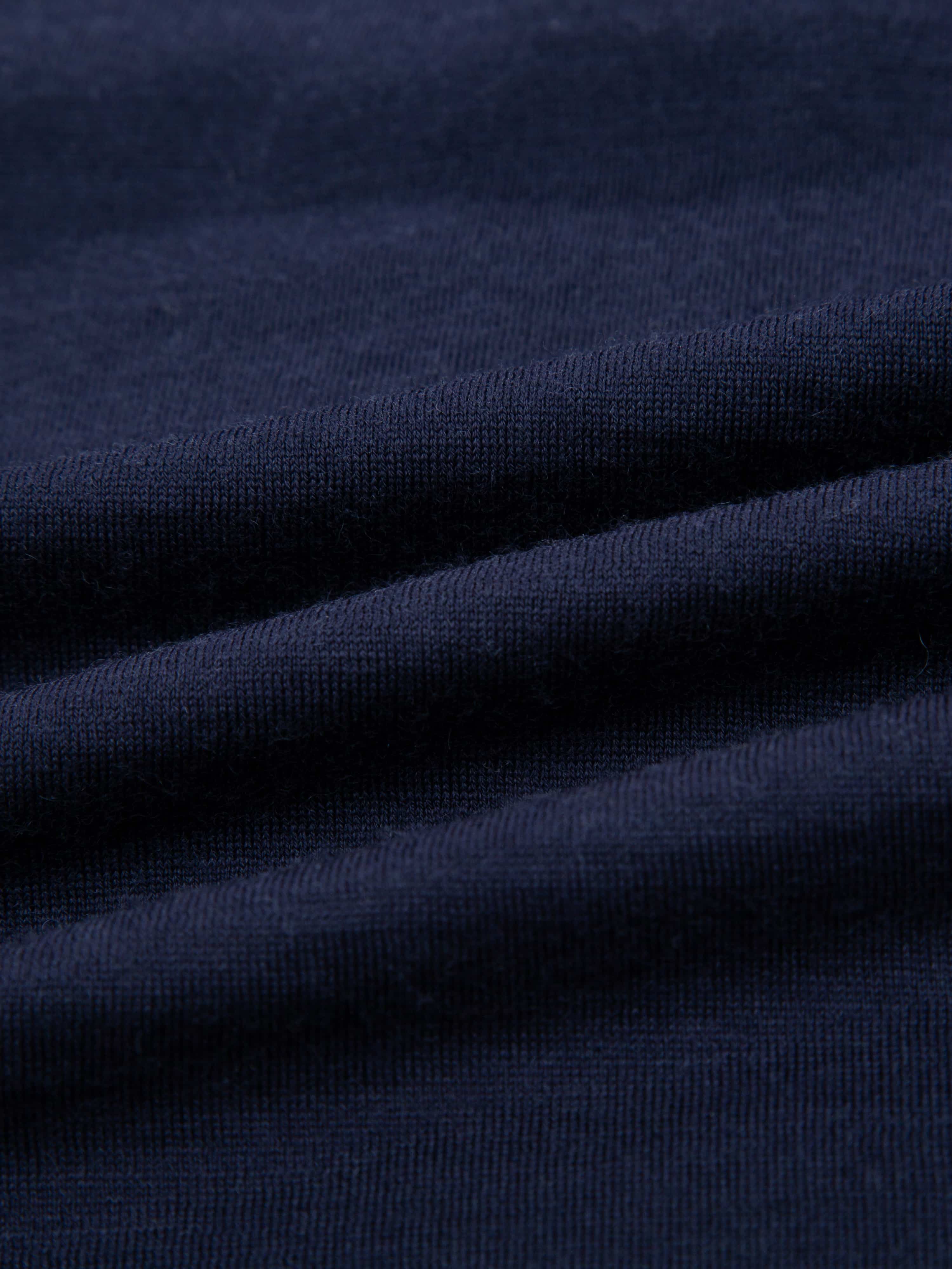 Sarpsborg Half-Zip Ulltrøye Blue Ink