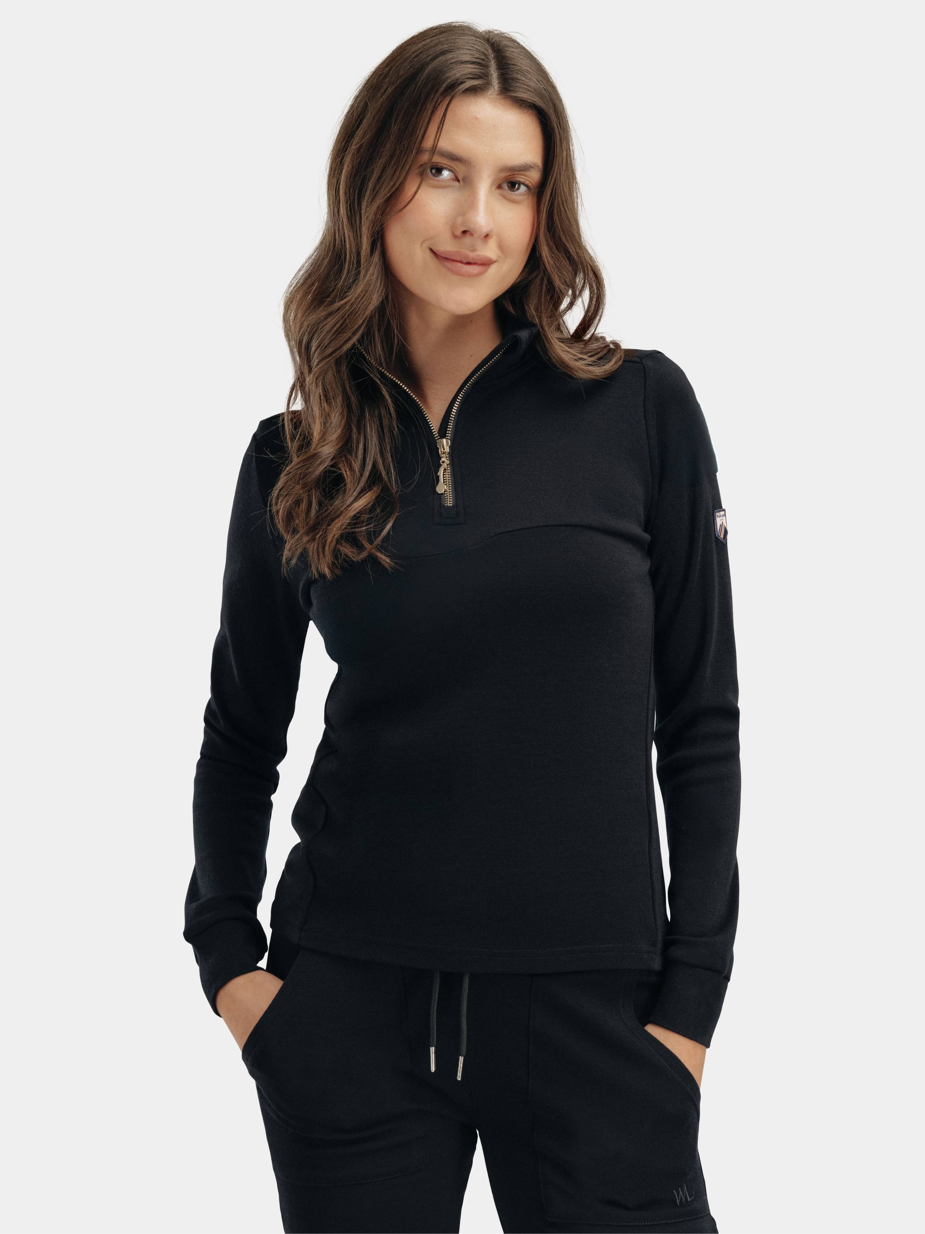 Glomfjord Merino Top Black