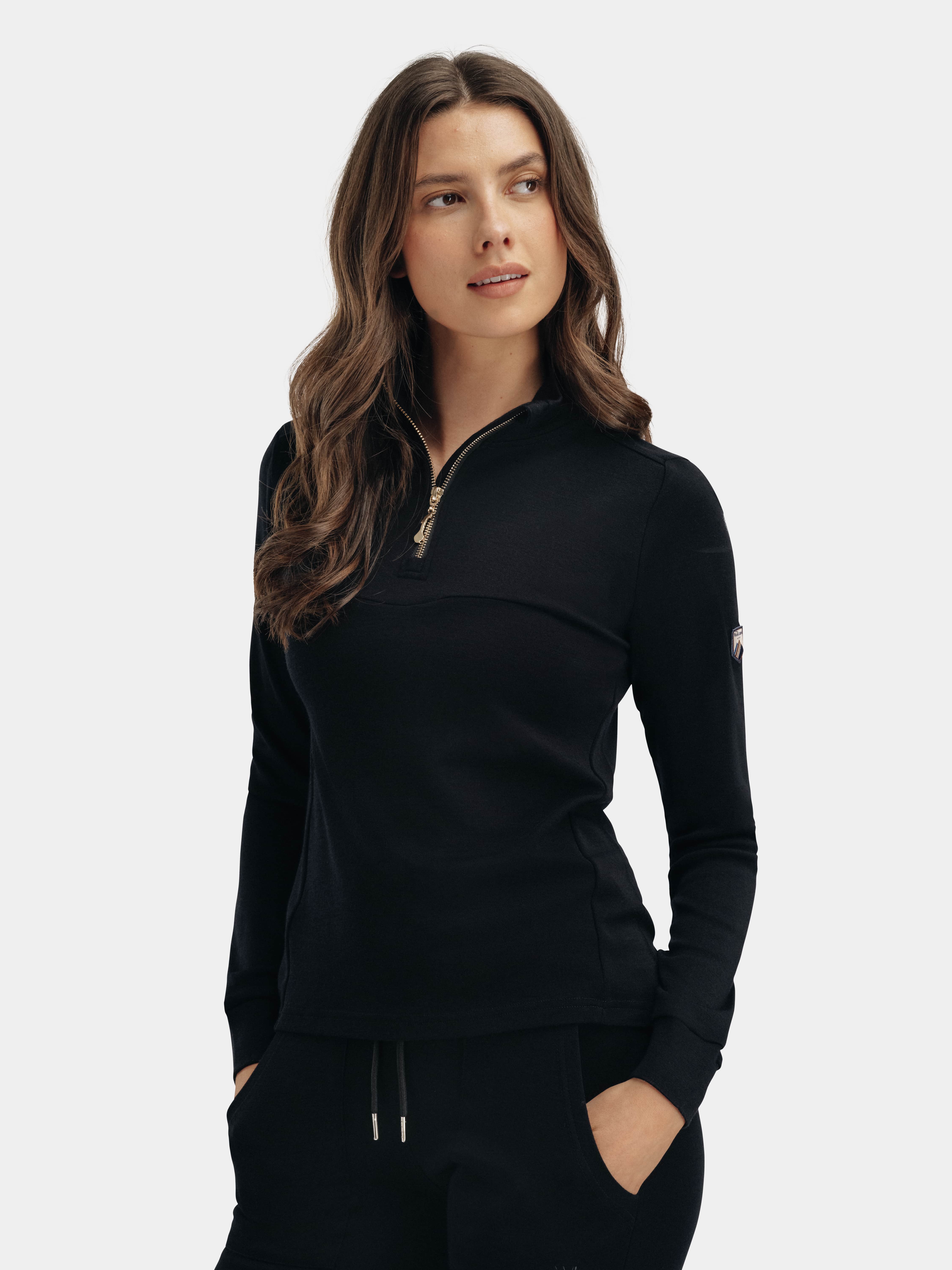 Glomfjord Merino Top Black