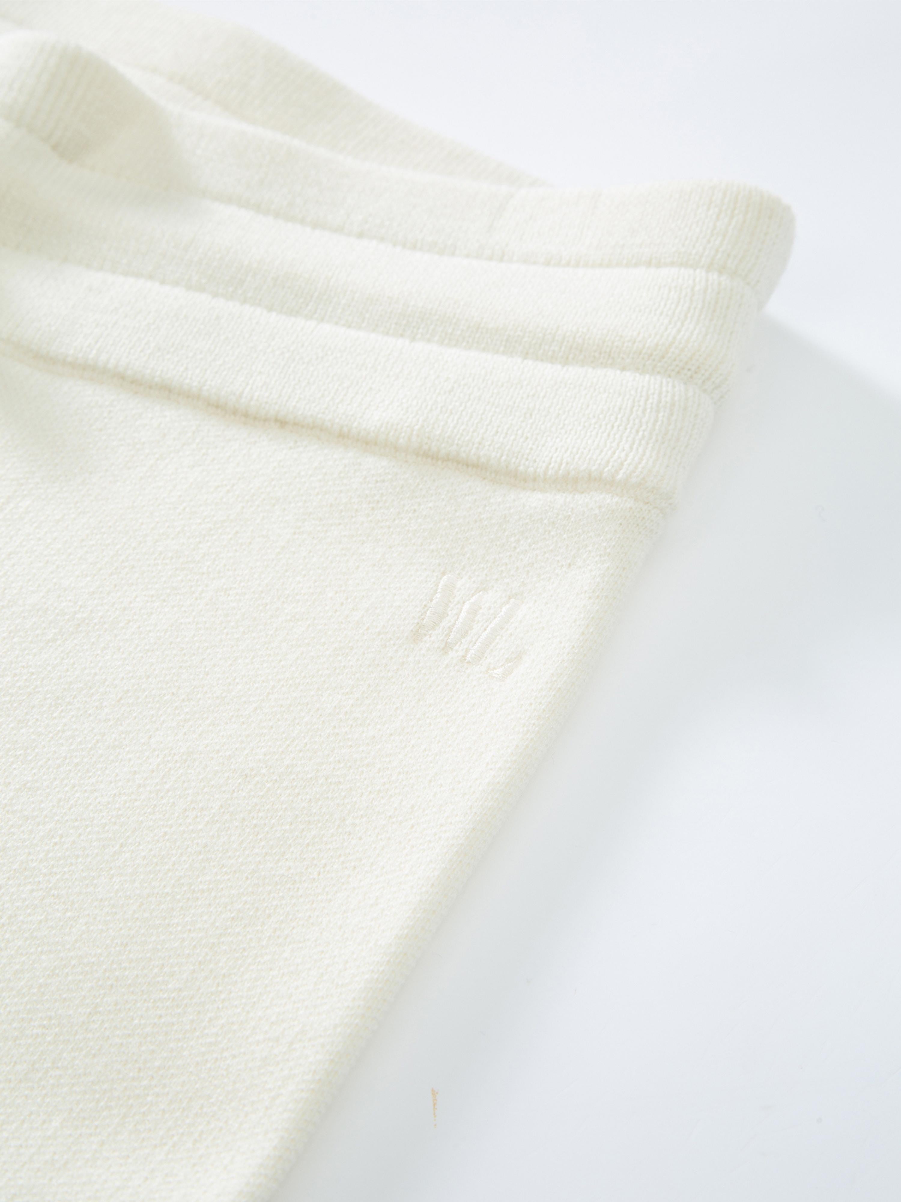 Hemsedal Knitted Pants White Swan