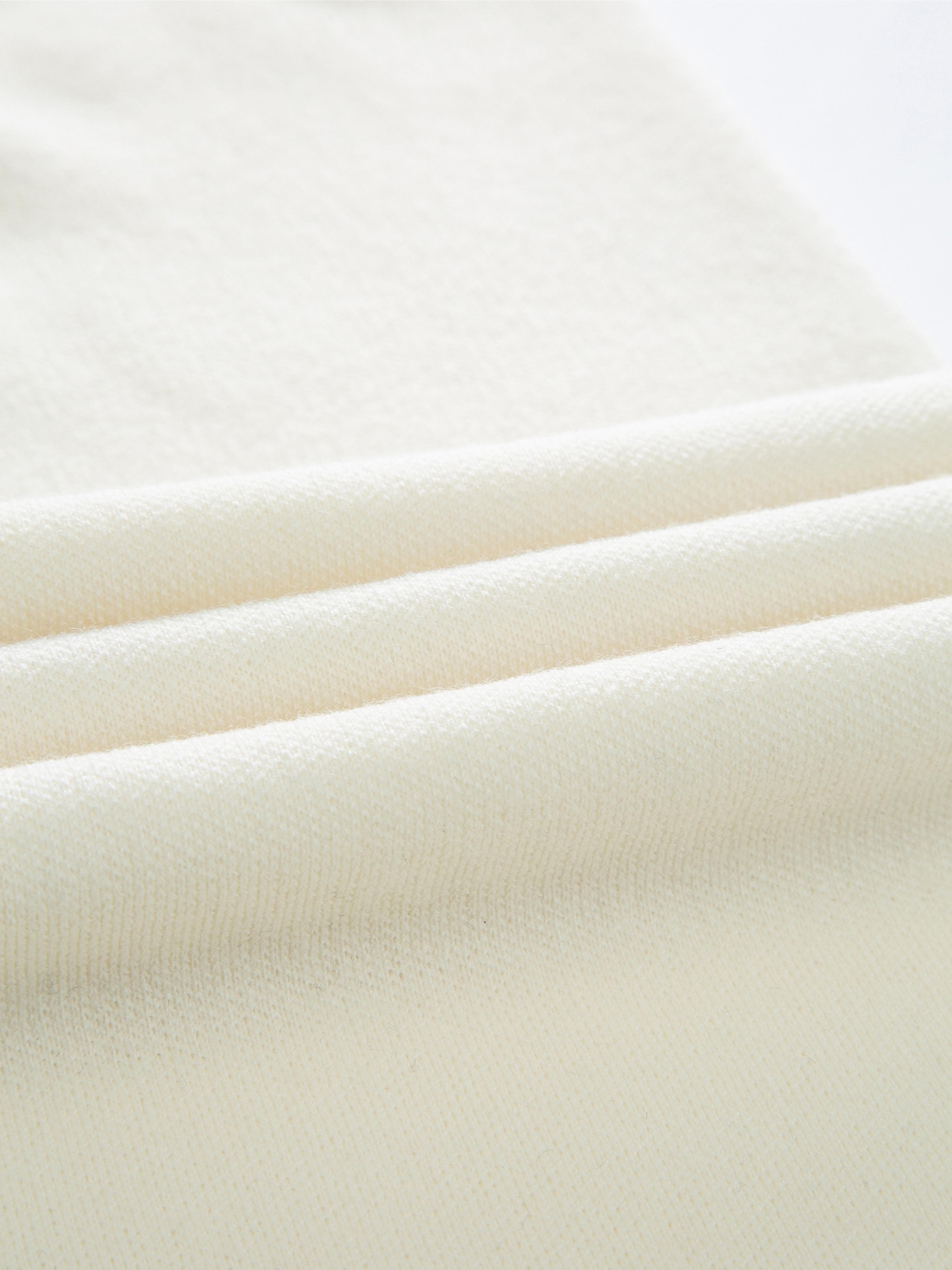 Hemsedal Knitted Pants White Swan