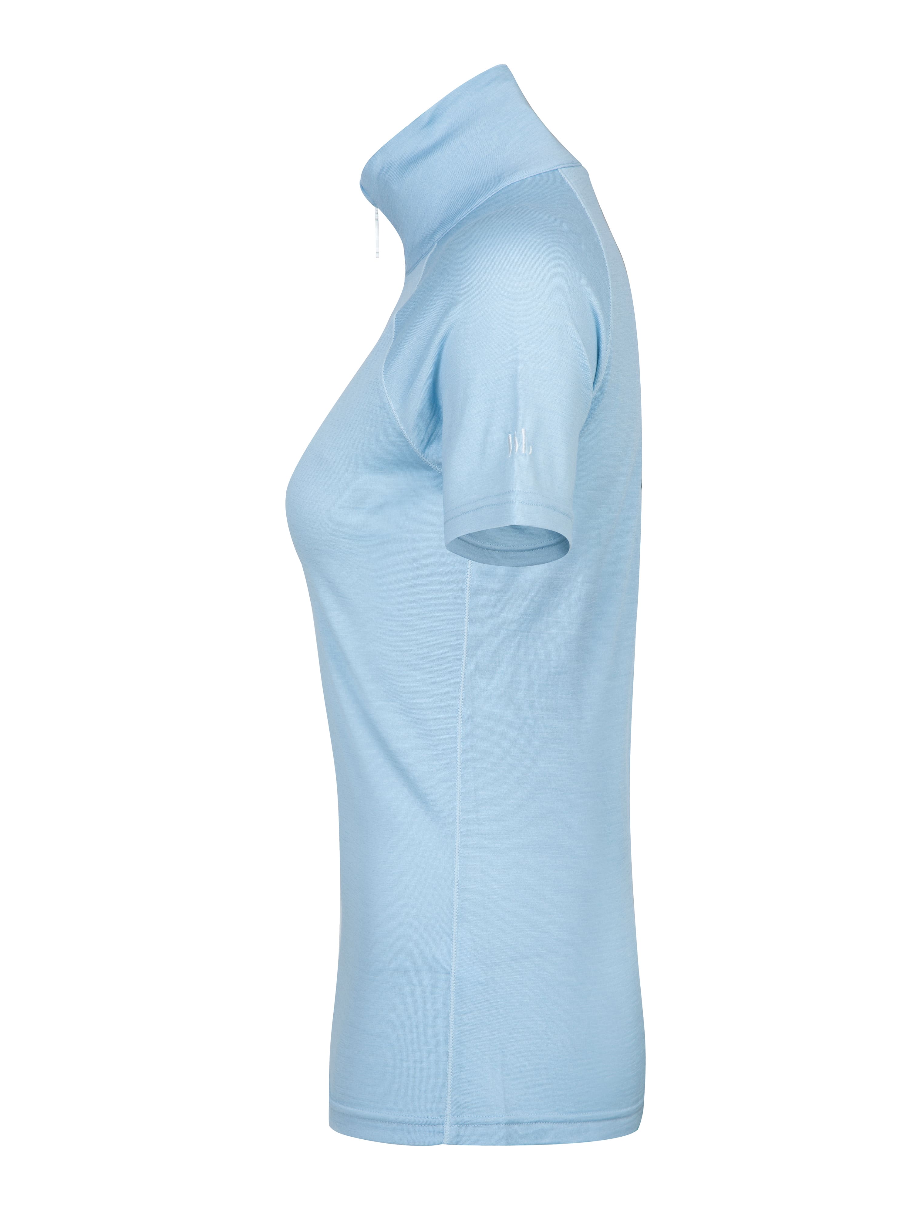 Hilleknuten Short Sleeve Top Light Sky