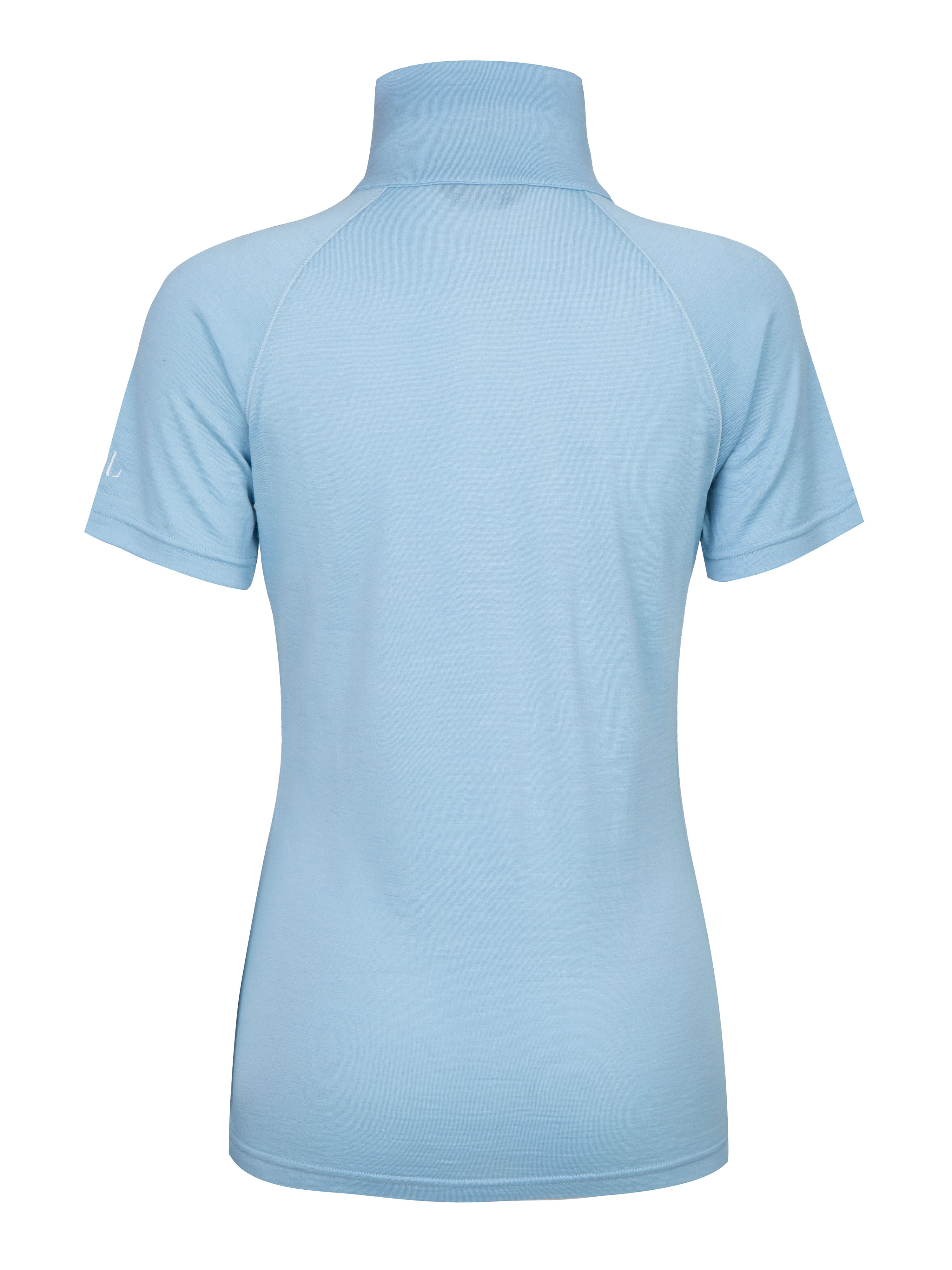 Hilleknuten Short Sleeve Top Light Sky