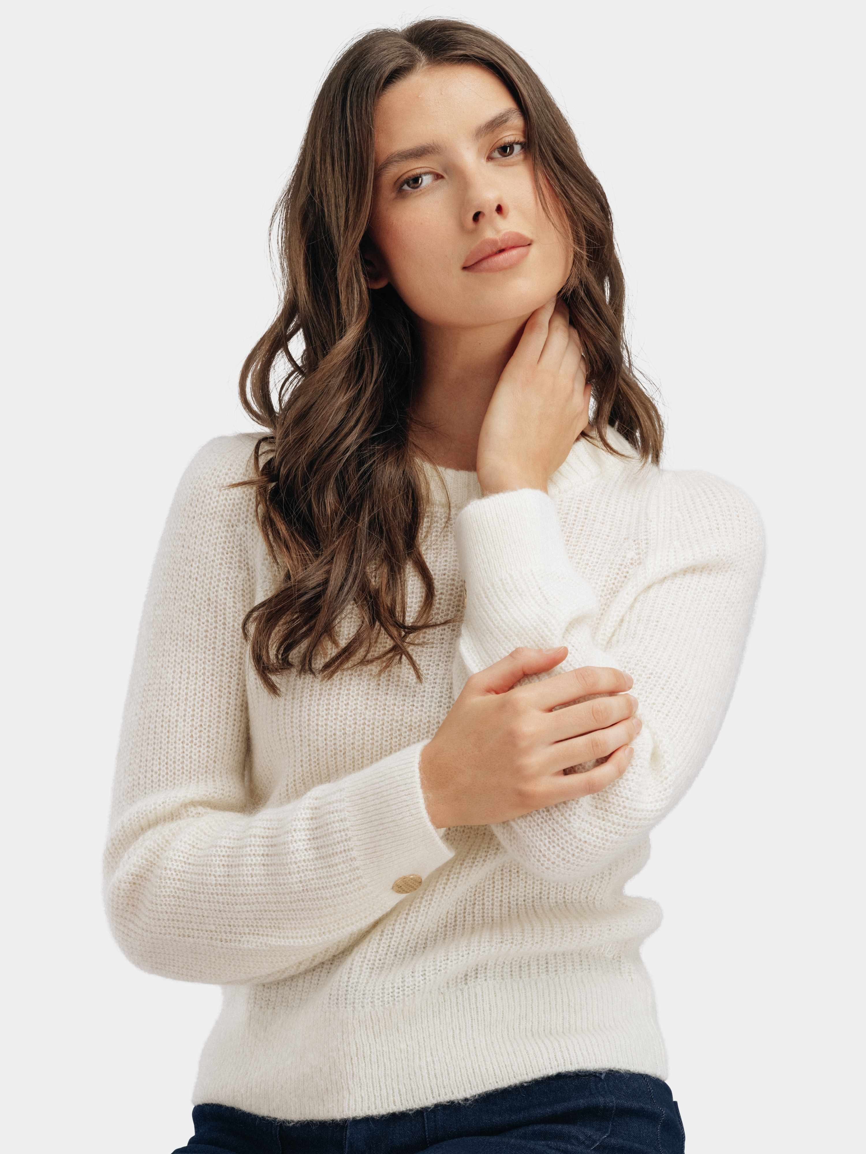 Lista Knitted Sweater Light Beige