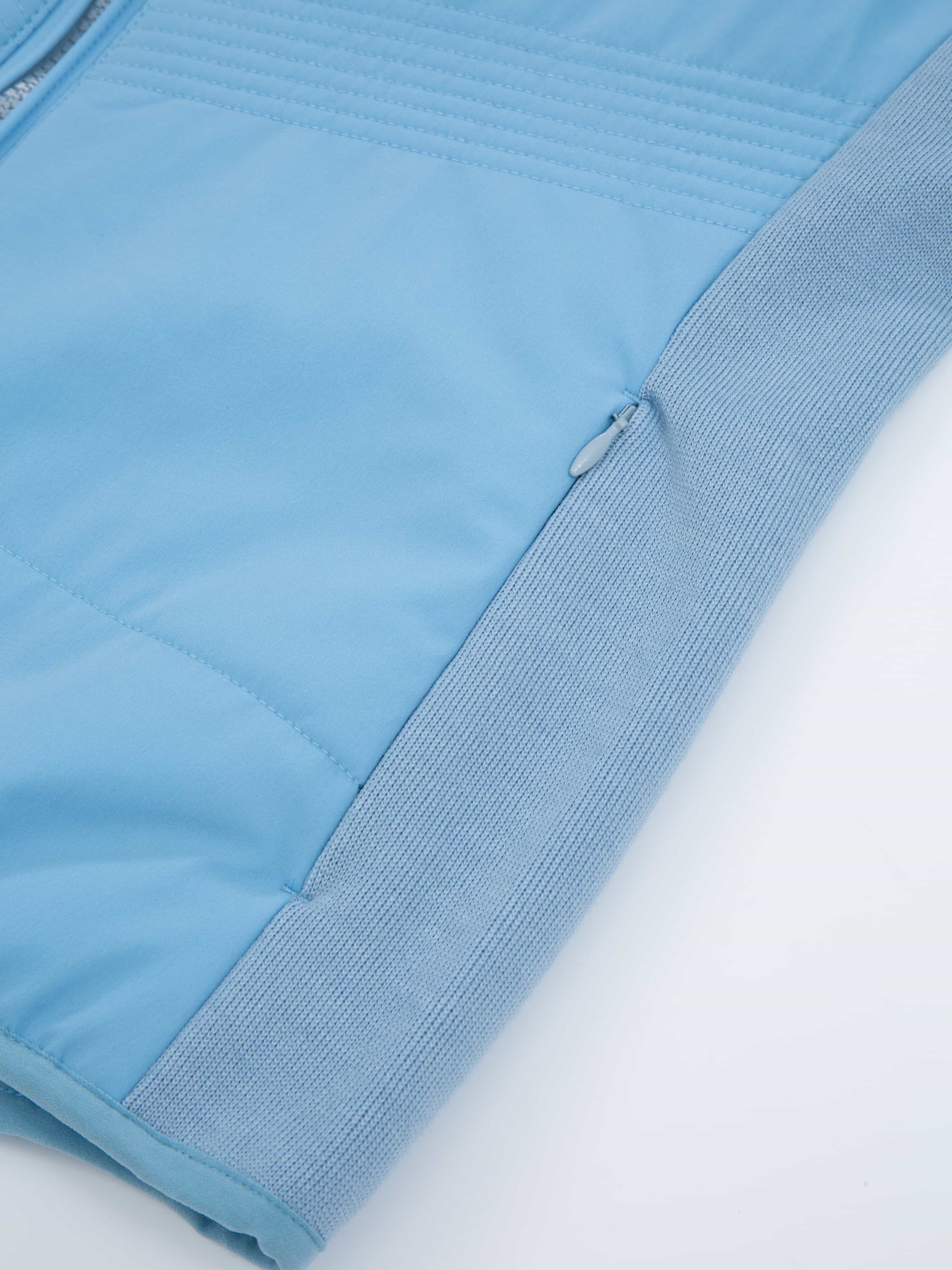 Rena Vest With Wool Padding Light Sky