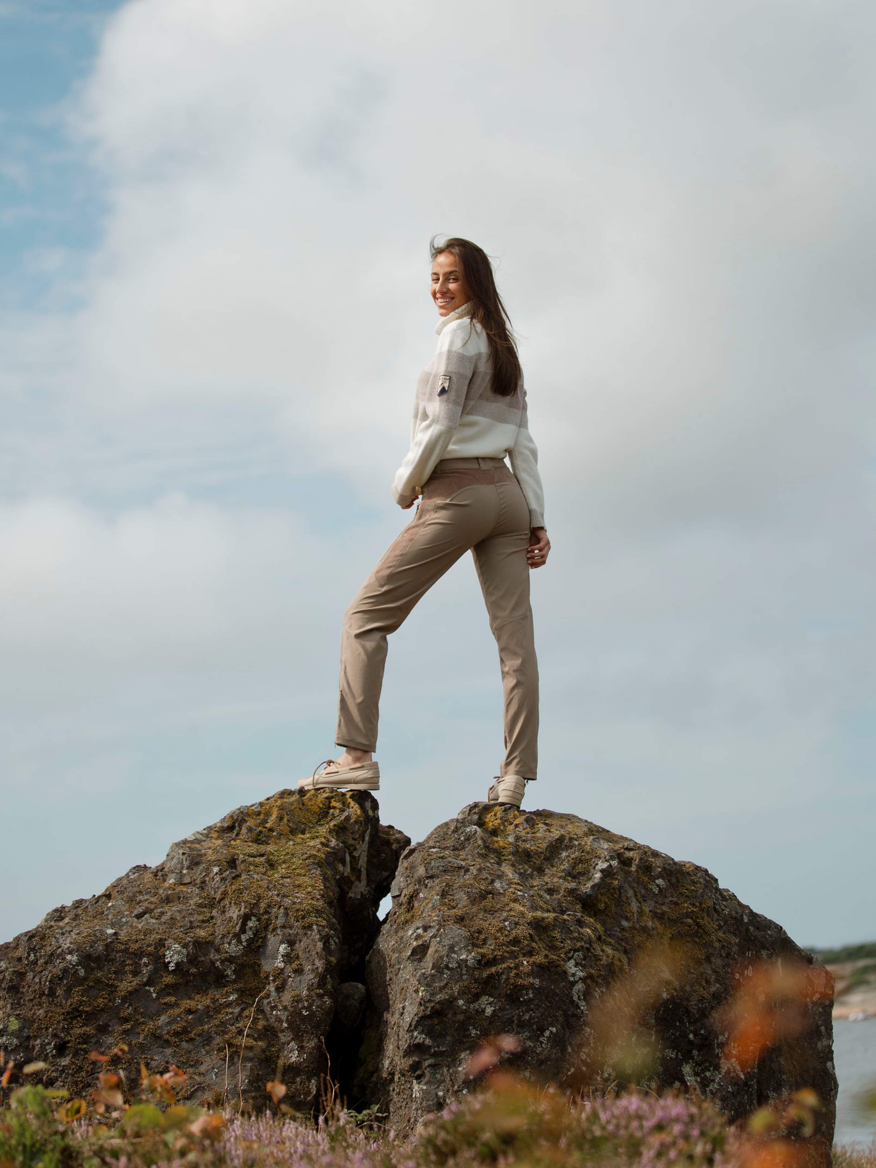 Romsdalshorn Active Pants w.cord  Driftwood
