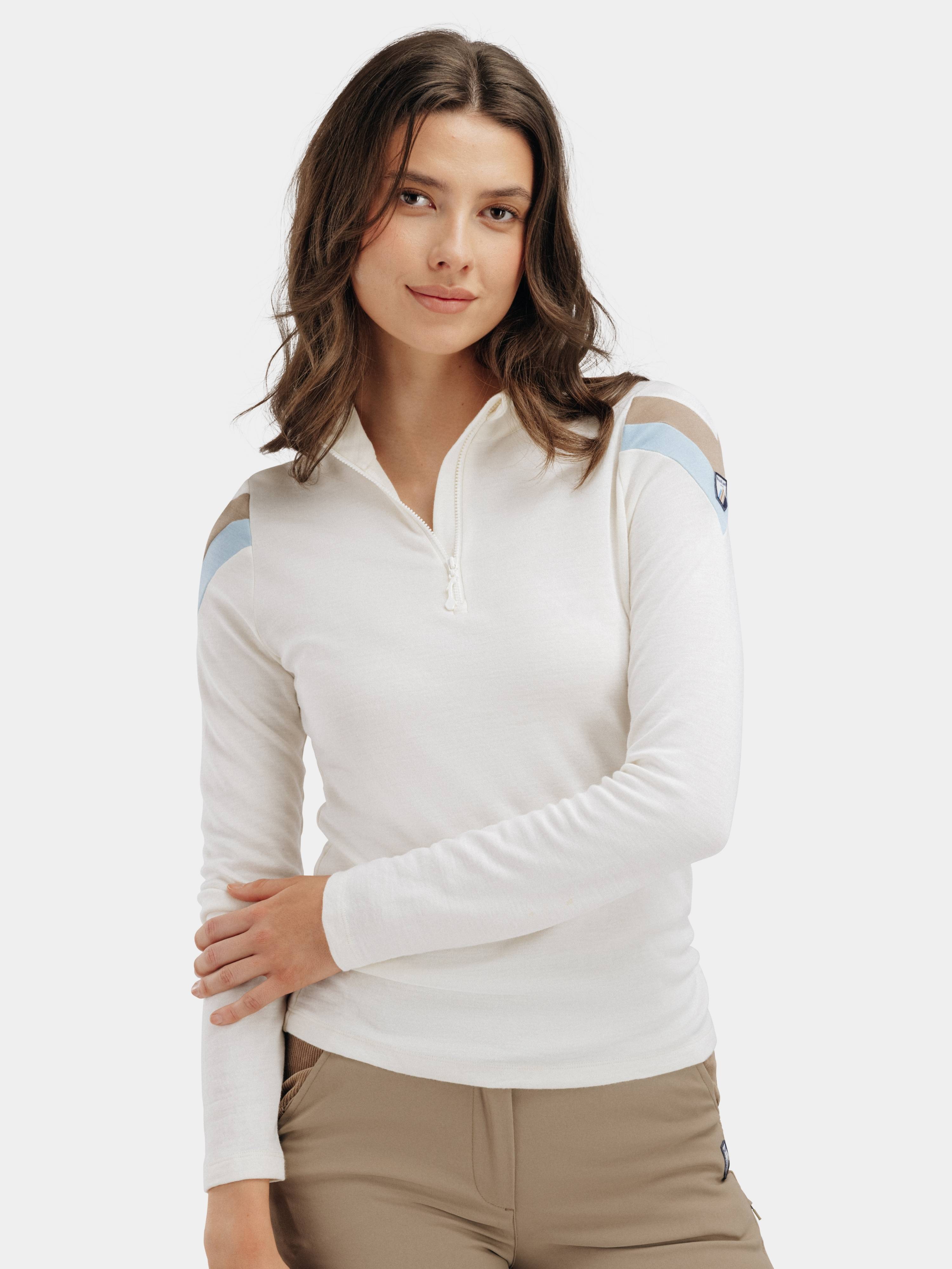 Ryten Half-Zip Snow White