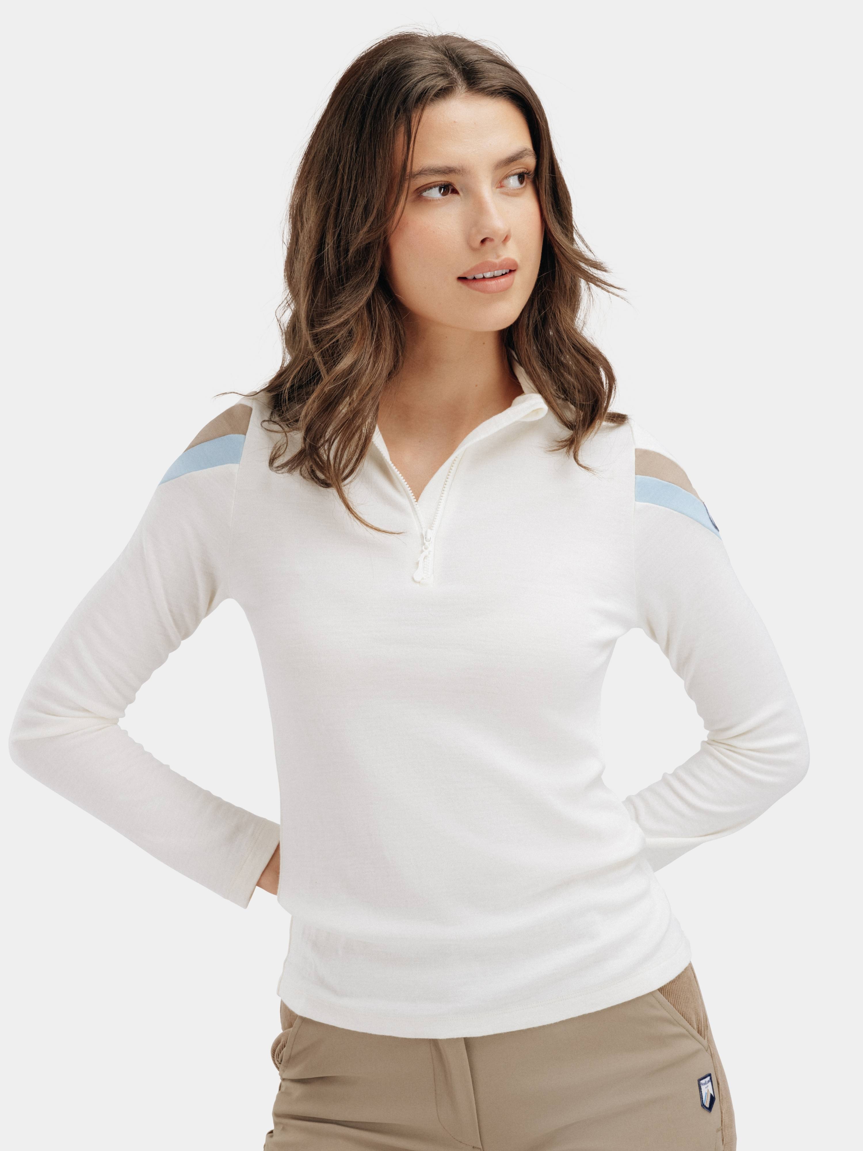 Ryten Half-Zip Snow White